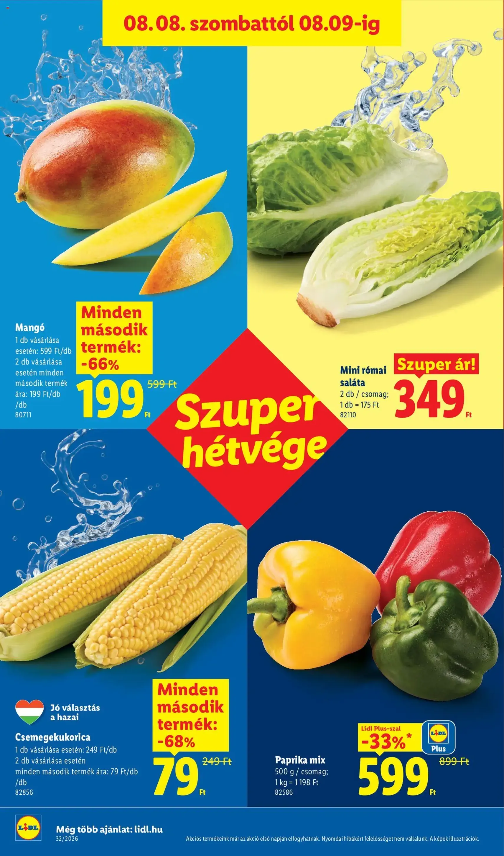 Lidl akciós újság - 2026.08.06. érvényes szórólap 52 oldal 80 oldalból