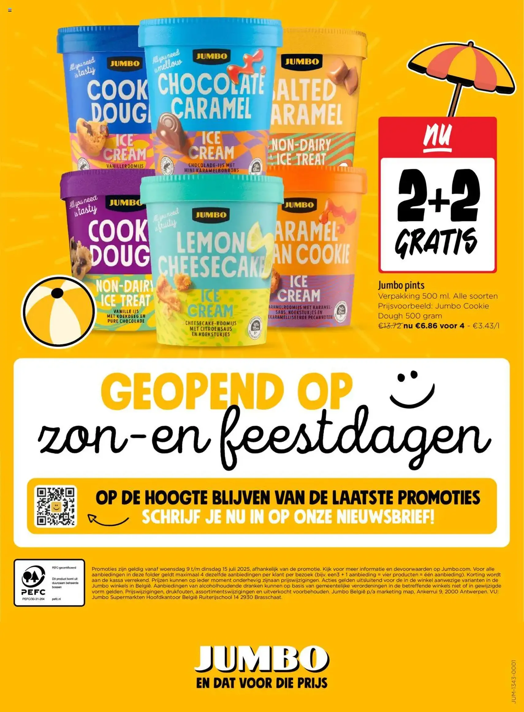 JUMBO folder / publicité - geldige folder vanaf 09/07/2025 pagina 16 van 16 JUMBO folder / publicité - geldige folder vanaf 09/07/2025 pagina 16 van 16