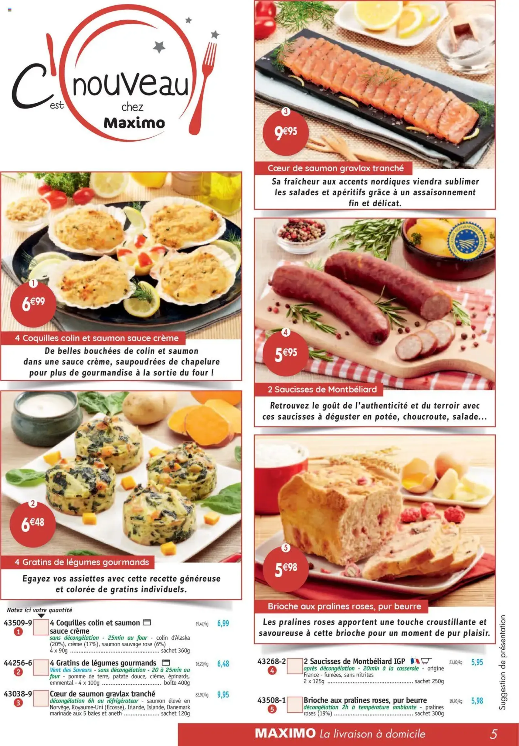 Maximo catalogue - brochure valable à partir du 26/09/2025, page 5 sur 64 Maximo catalogue - brochure valable à partir du 26/09/2025, page 5 sur 64