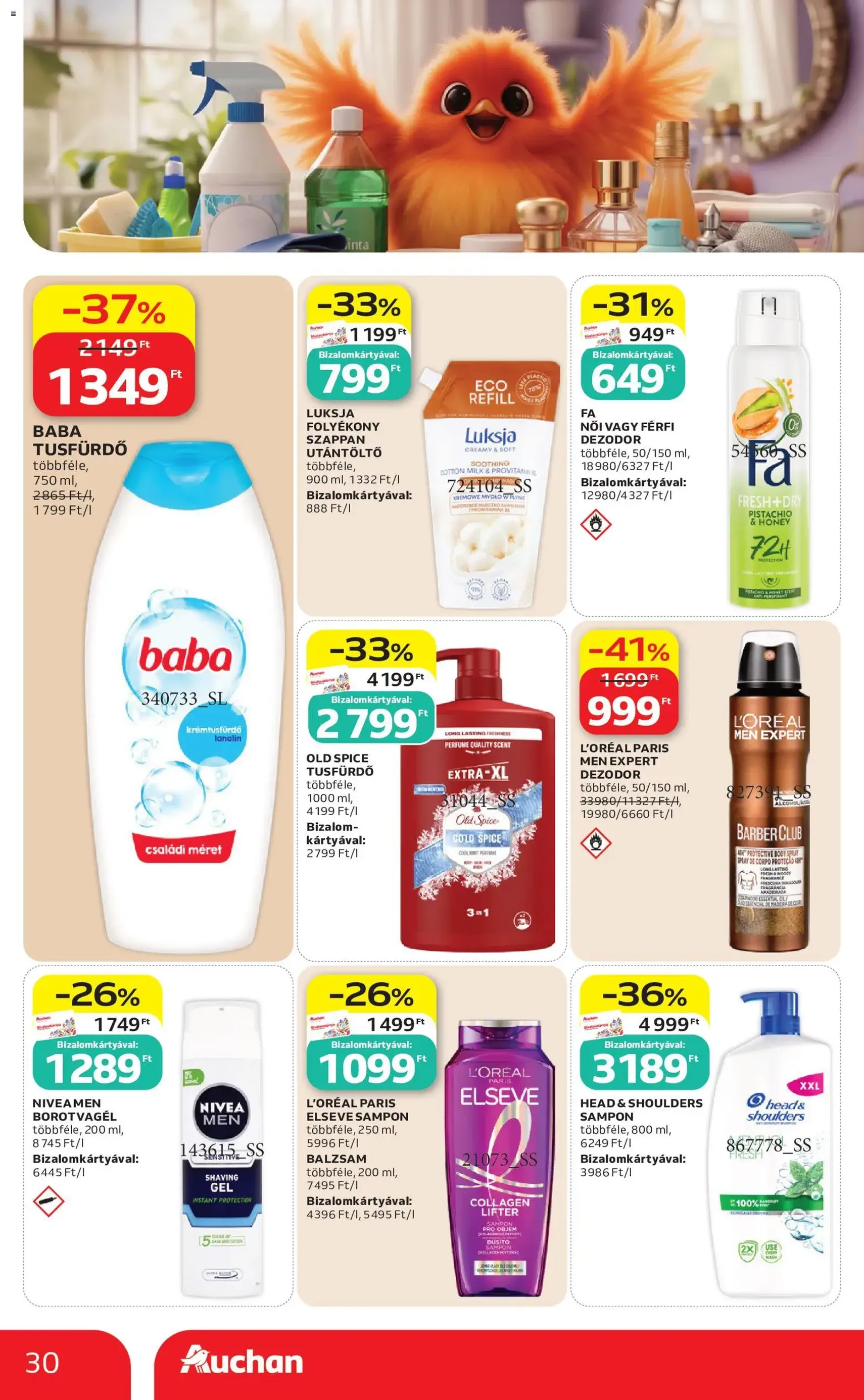 Auchan akciós újság - 2026.06.18. érvényes szórólap 30 oldal 40 oldalból