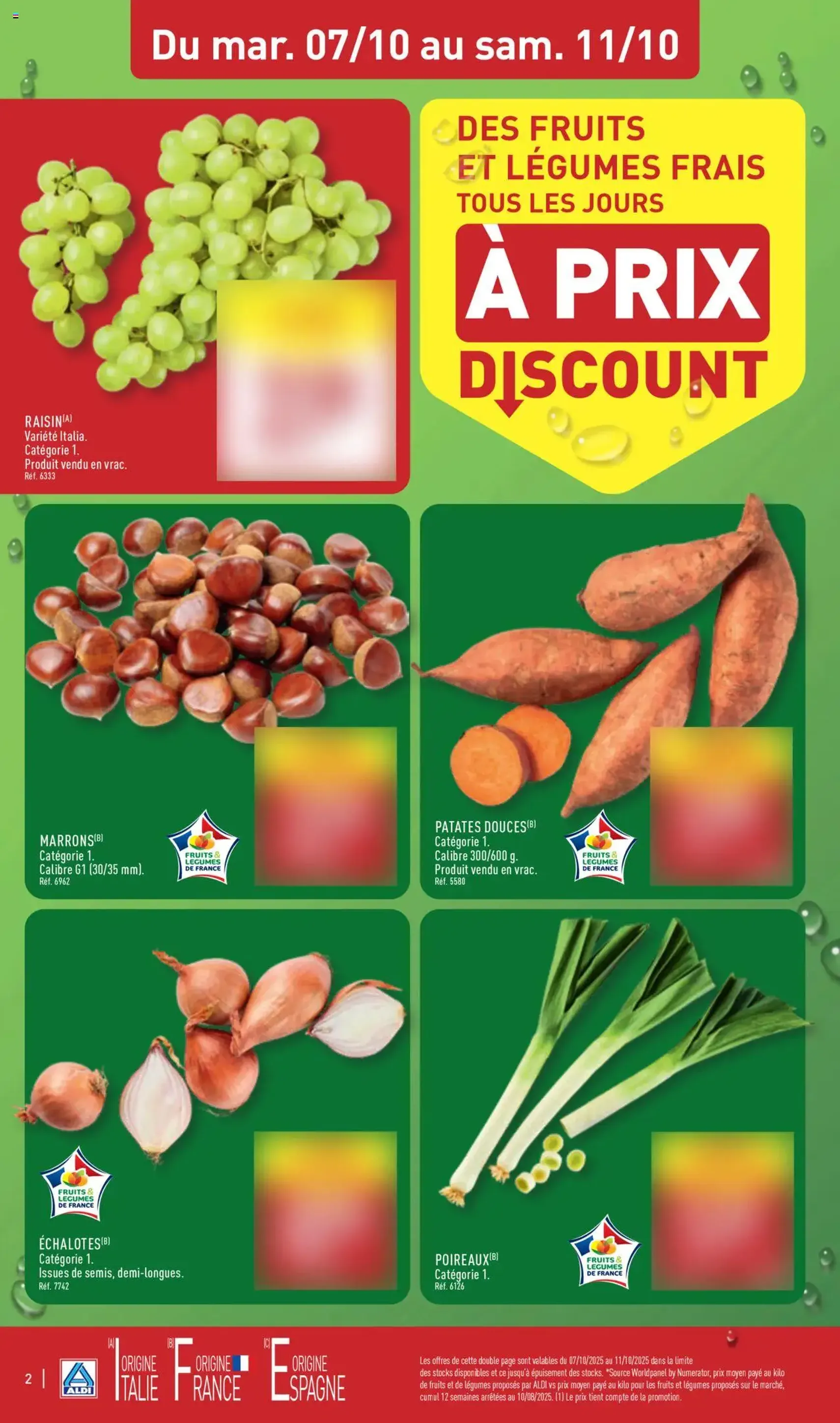 Aldi catalogue semaine 41 - brochure valable à partir du 07/10/2025, page 4 sur 54