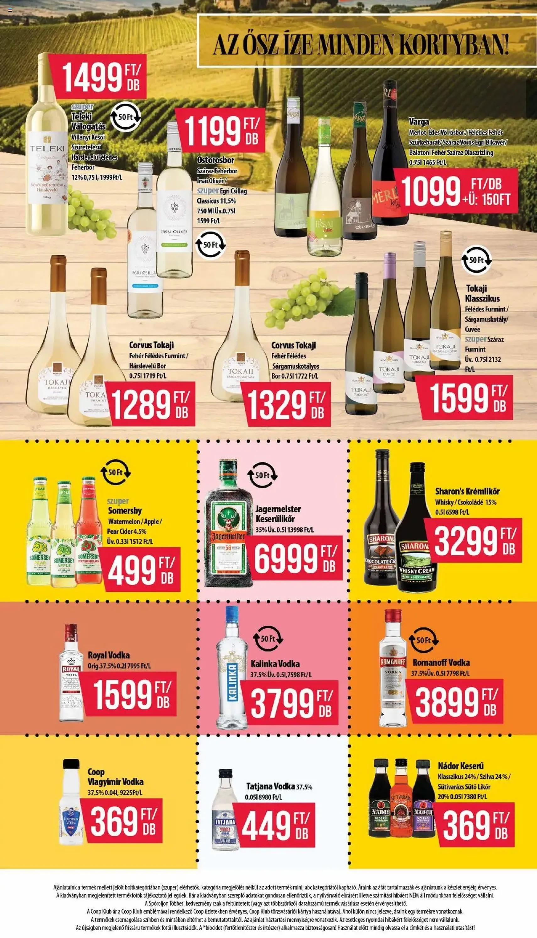 COOP Akciós újság - 2025.09.18. érvényes szórólap 10 oldal 12 oldalból
