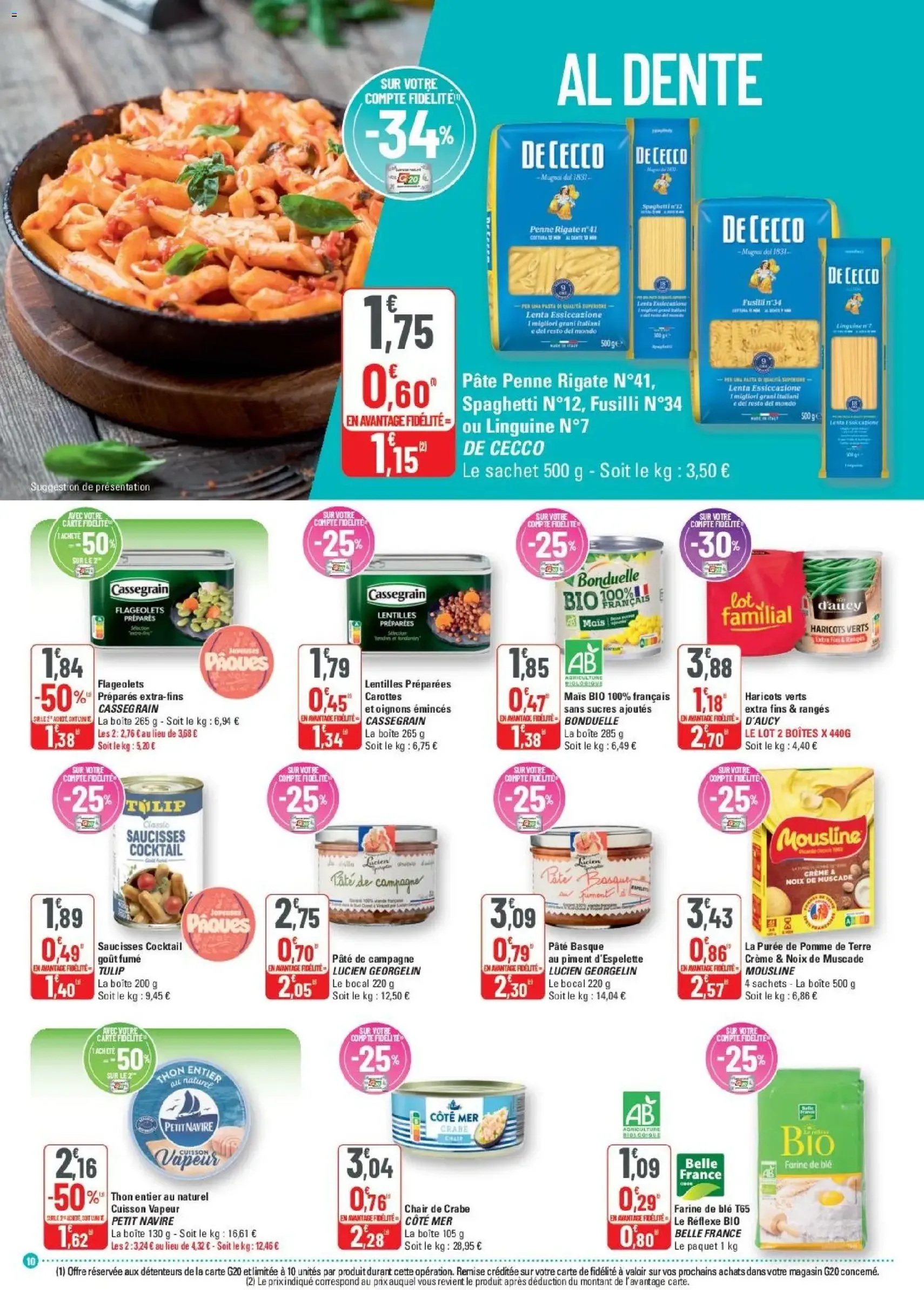 G20 Supermarchés catalogue - brochure valable à partir du 25/03/2026, page 10 sur 20