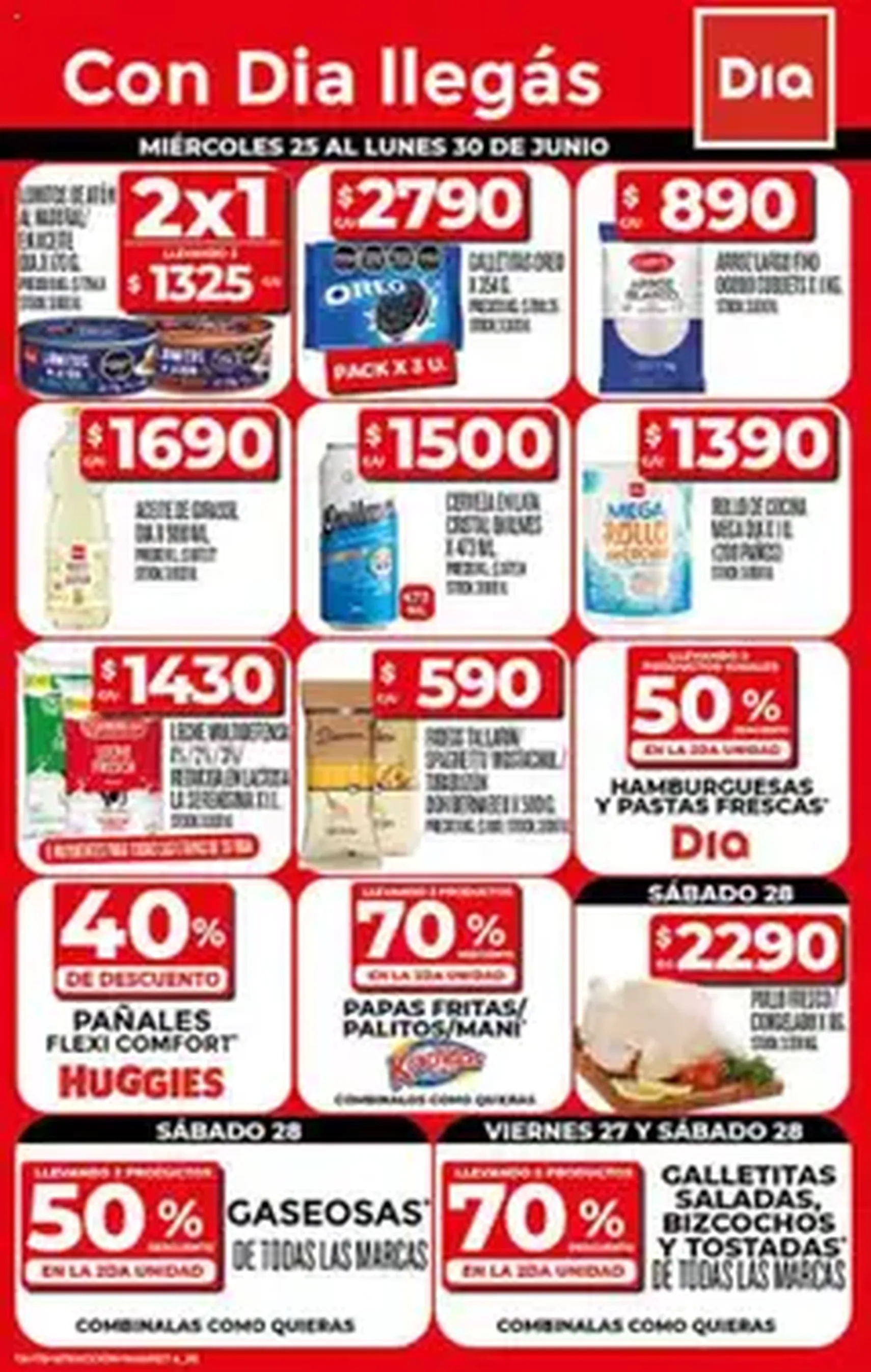 Supermercado DIA Ofertas - folleto válido desde 25/06/2025 página 1 de 1