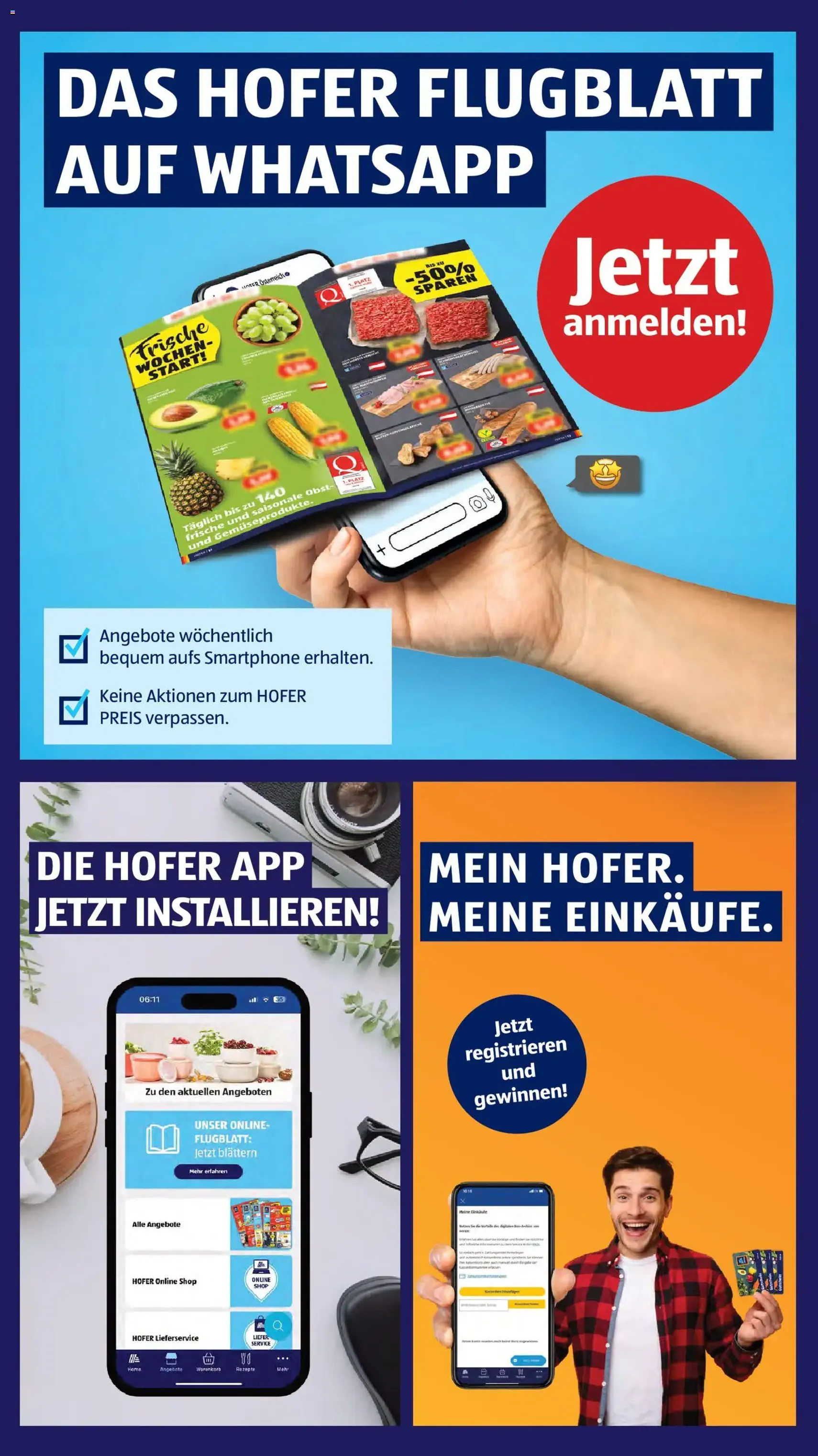 Hofer Flugblatt - Gültiger Prospekt ab 04.03.2026, Seite 3 von insgesamt 45