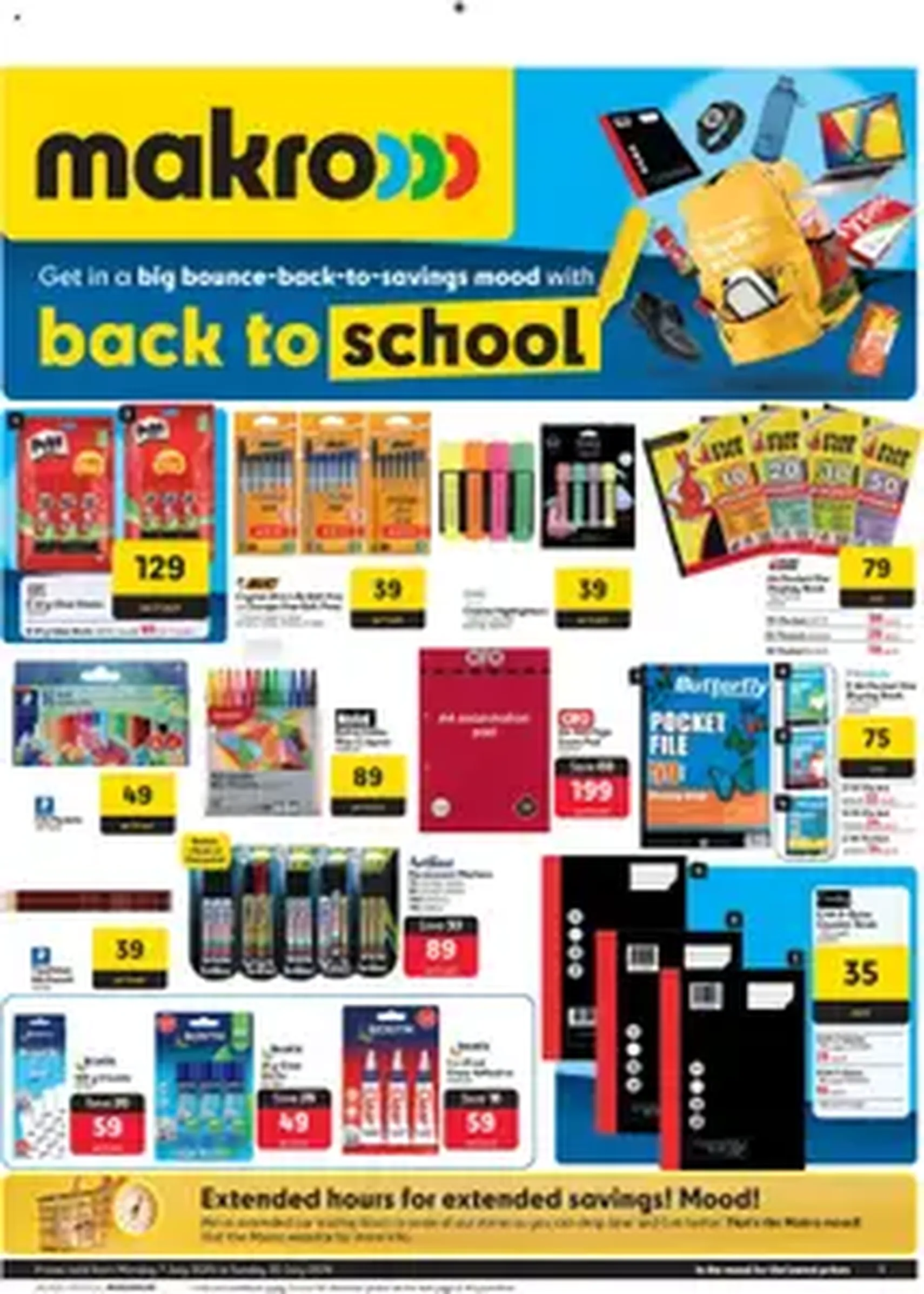 Makro - Back To School - valid flyer from 07/07/2025, page 1 of 1