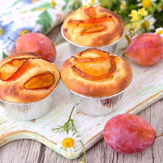 Anteprima ricetta Muffin alle prugne