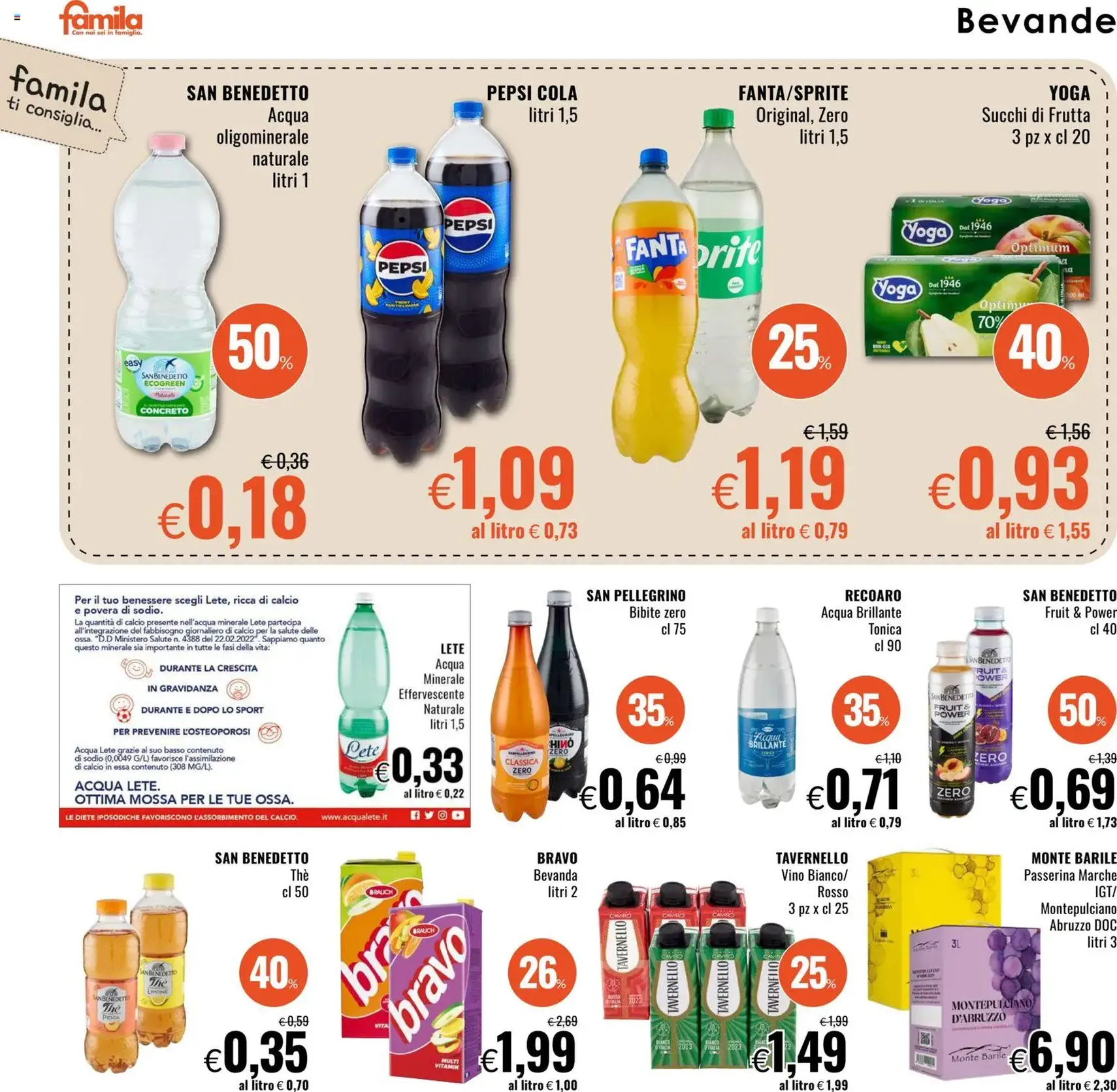 Volantino Famila - volantino valido dal 22/01/2026 pagina 14 di 28