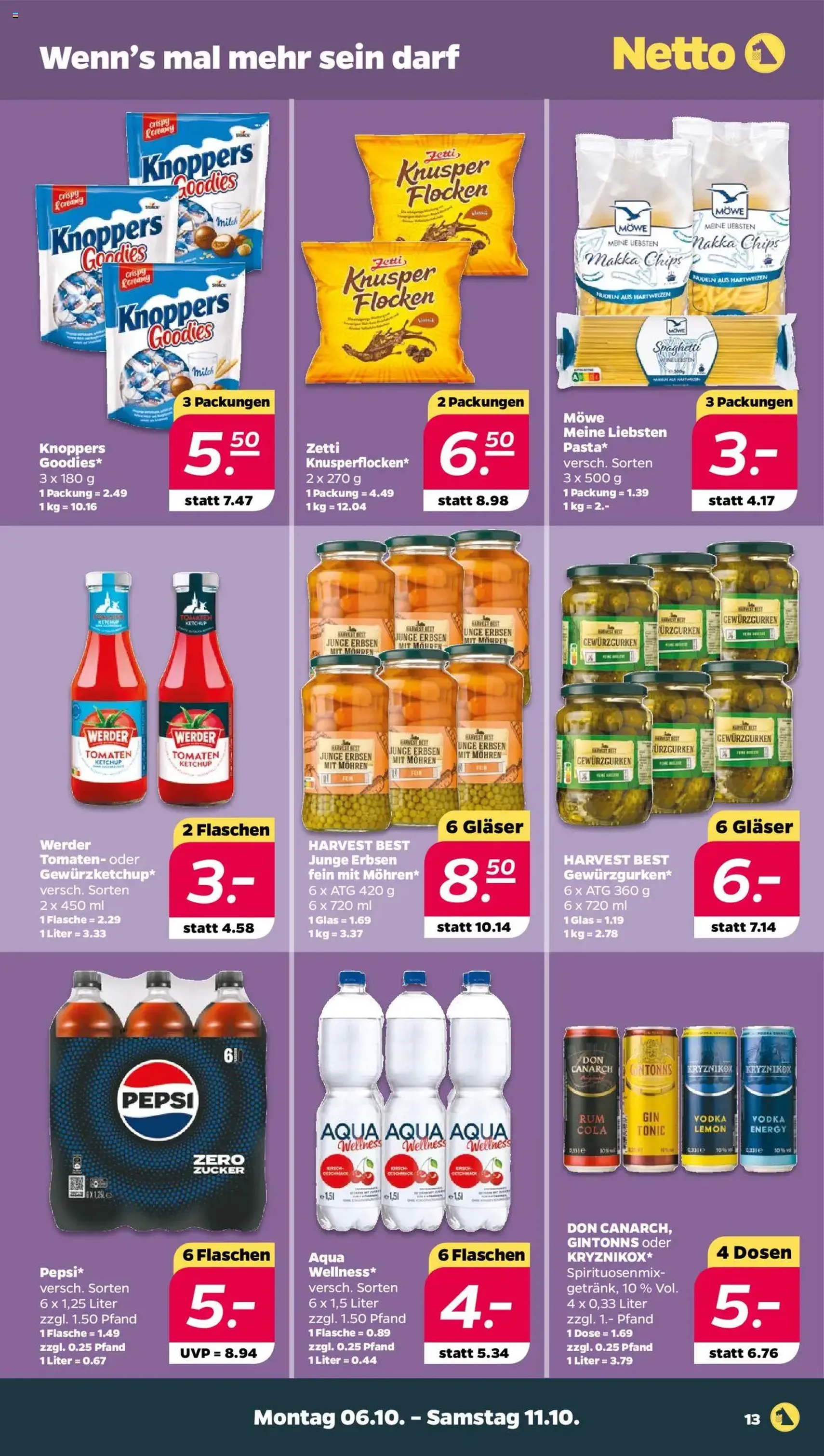 Netto Prospekt - Gültiger Prospekt ab 06.10.2025, Seite 13 von insgesamt 35