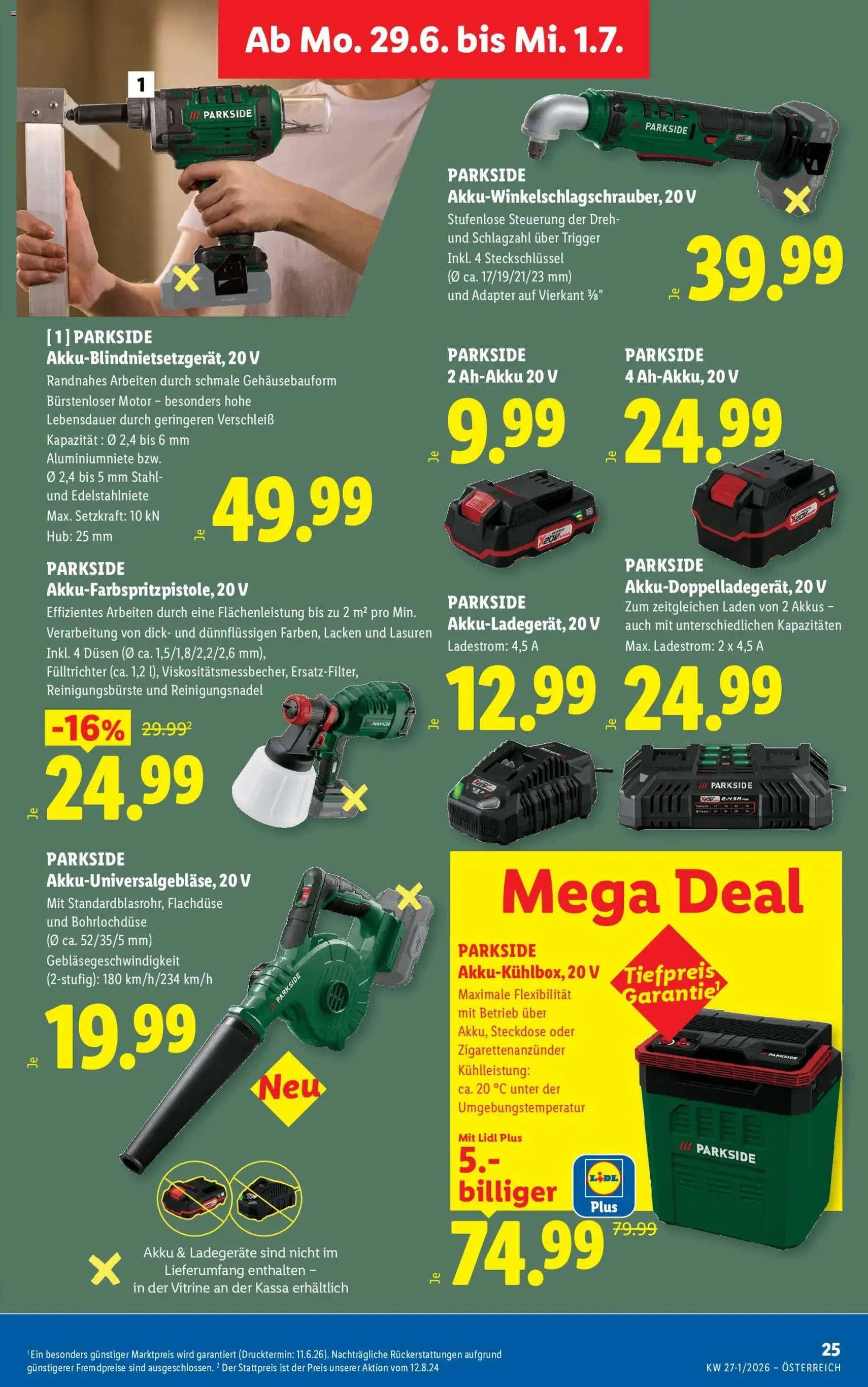 Lidl - Flugblatt - Gültiger Prospekt ab 25.06.2026, Seite 30 von insgesamt 54