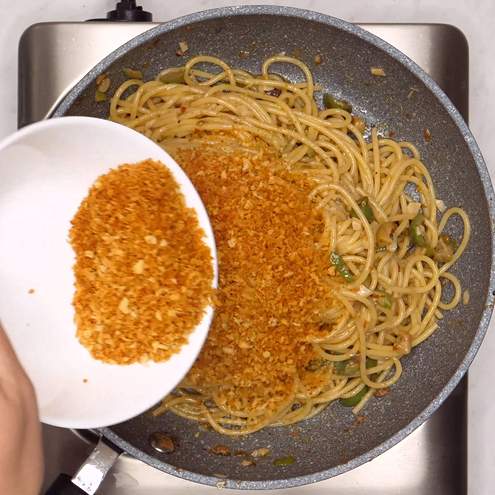 Pasta con le alici - procedimento 1