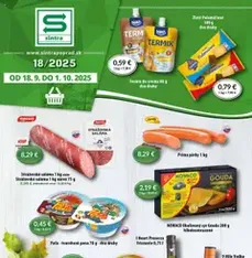 Sintra leták - náhľad letáku platný od 18.09.2025