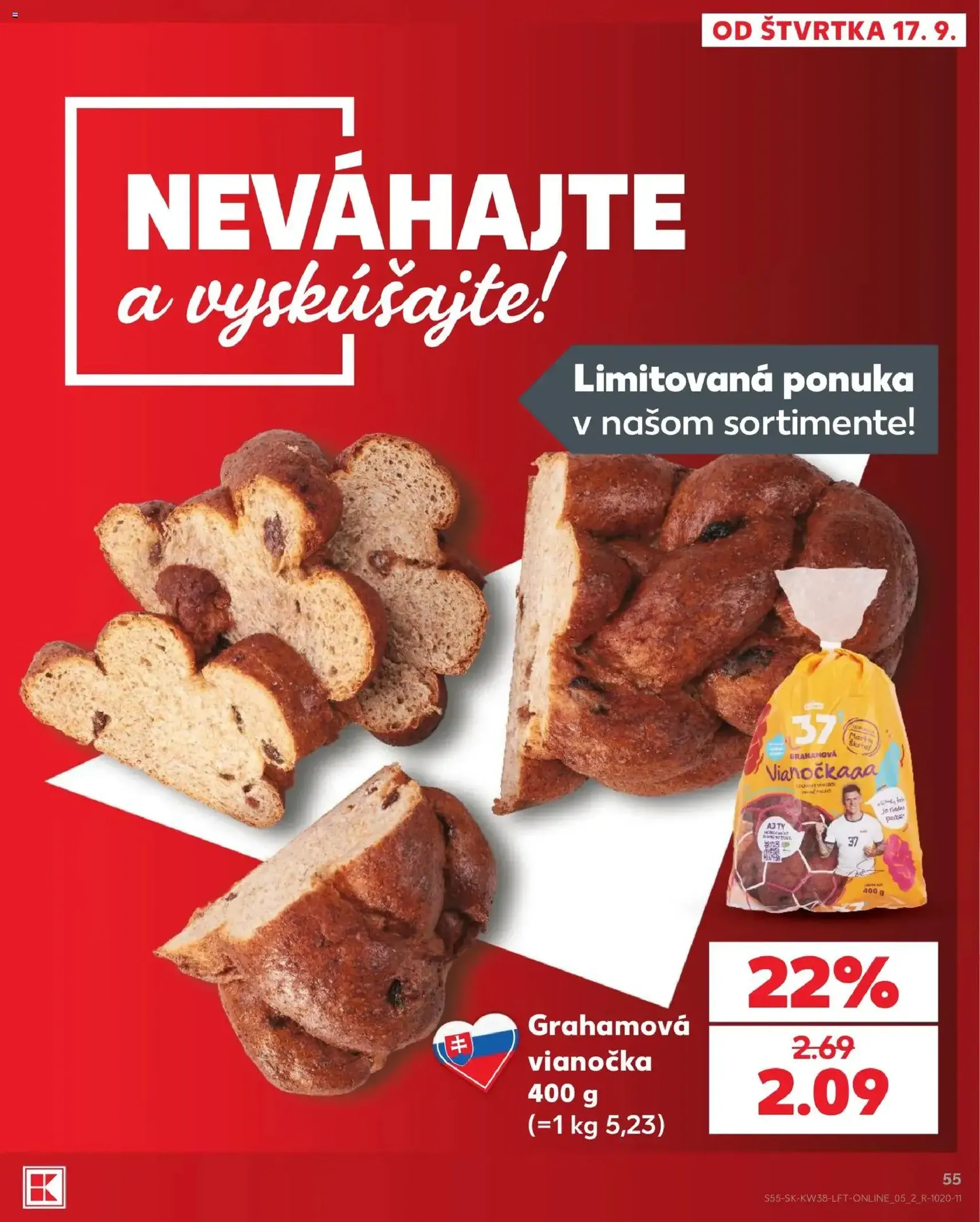 Kaufland leták - platný leták od 17.09.2026 strana 55 z 84