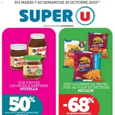 Super U catalogue - Prévisualisation du catalogue valable à partir du 07/10/2025
