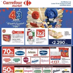 Vista previa del folleto Carrefour Market catálogo válido desde 07/10/2025
