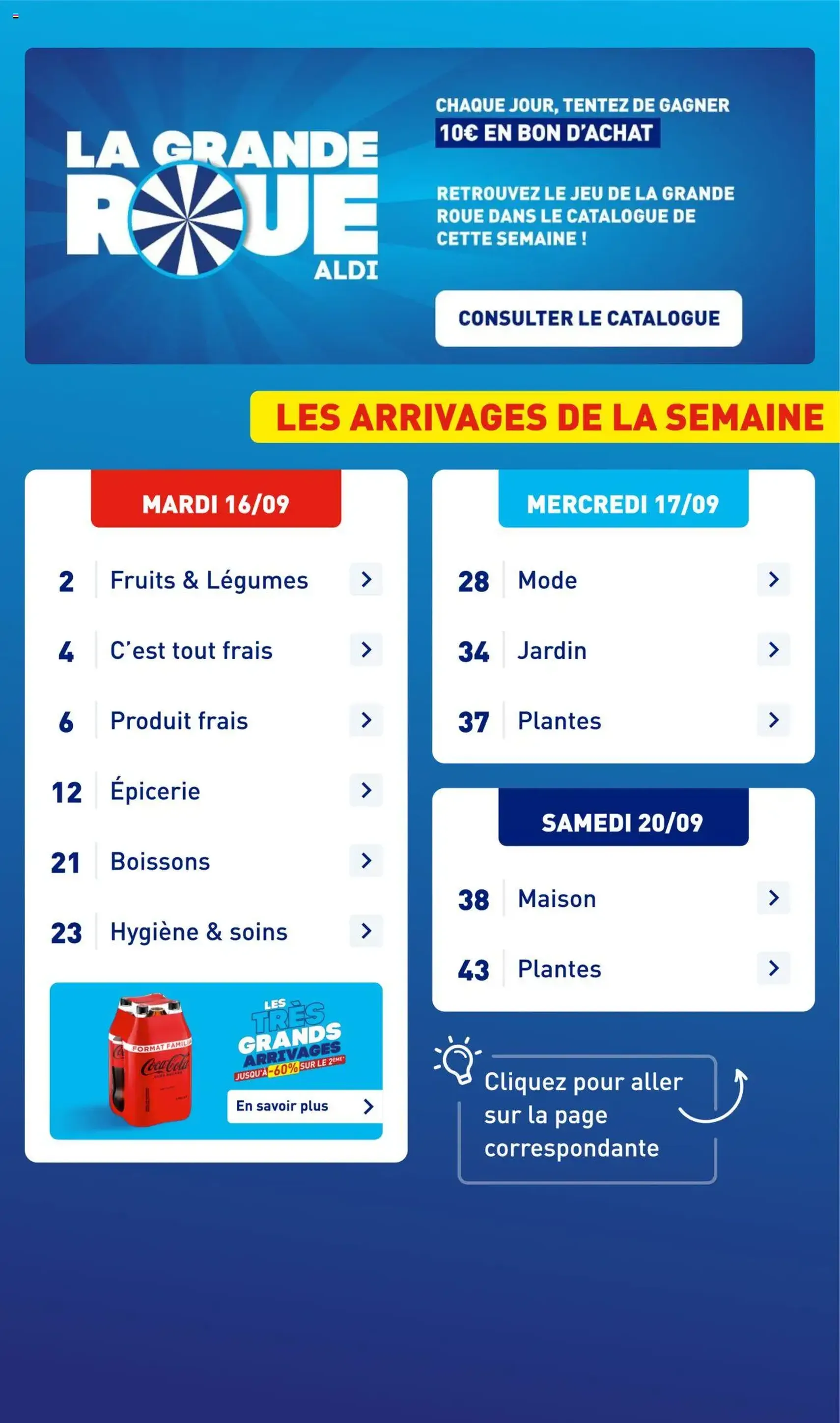 Aldi catalogue semaine 38 - brochure valable à partir du 16/09/2025, page 3 sur 48