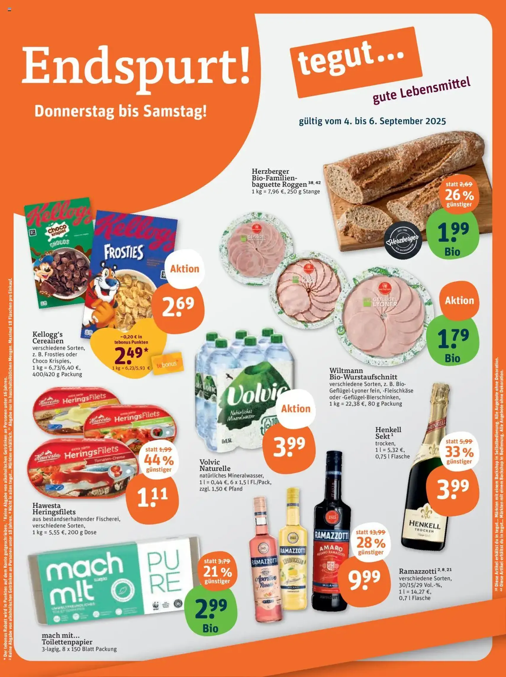 Tegut Prospekt - Gültiger Prospekt ab 01.09.2025, Seite 1 von insgesamt 27 Tegut Prospekt - Gültiger Prospekt ab 01.09.2025, Seite 1 von insgesamt 27