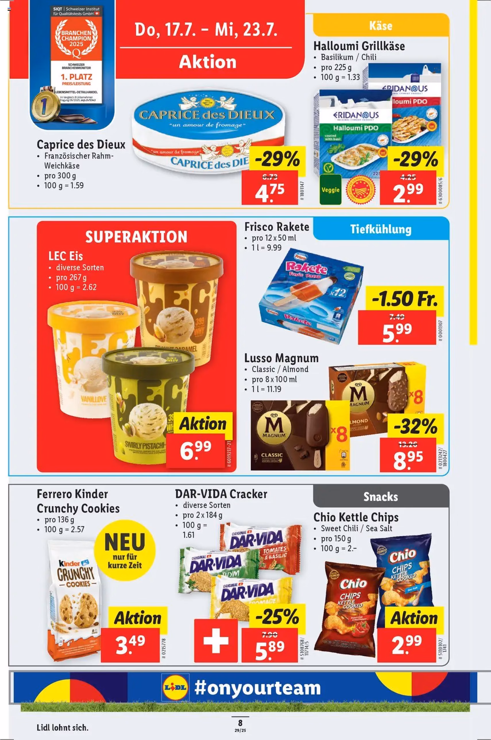 Lidl Aktionen - Gültiger Prospekt ab 17.07.2025, Seite 10 von insgesamt 34 Lidl Aktionen - Gültiger Prospekt ab 17.07.2025, Seite 10 von insgesamt 34