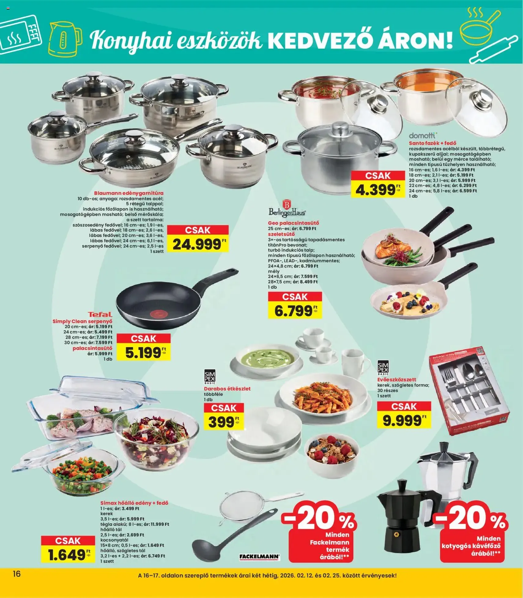 Interspar Akciós újság - 2026.02.12. érvényes szórólap 16 oldal 20 oldalból