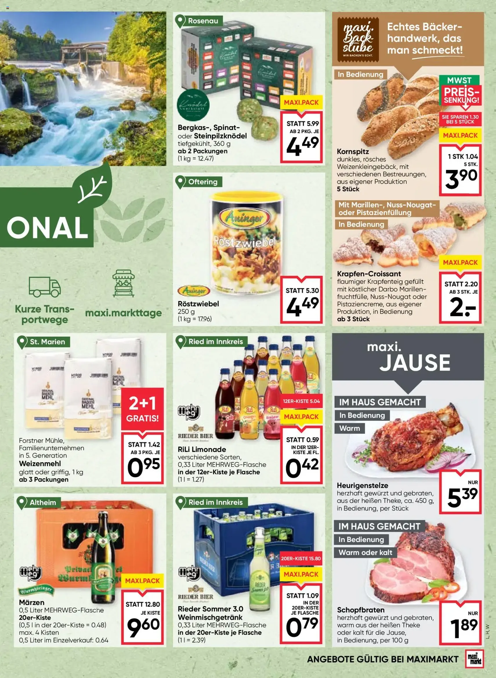Maximarkt Flugblatt - Gültiger Prospekt ab 20.08.2026, Seite 5 von insgesamt 24