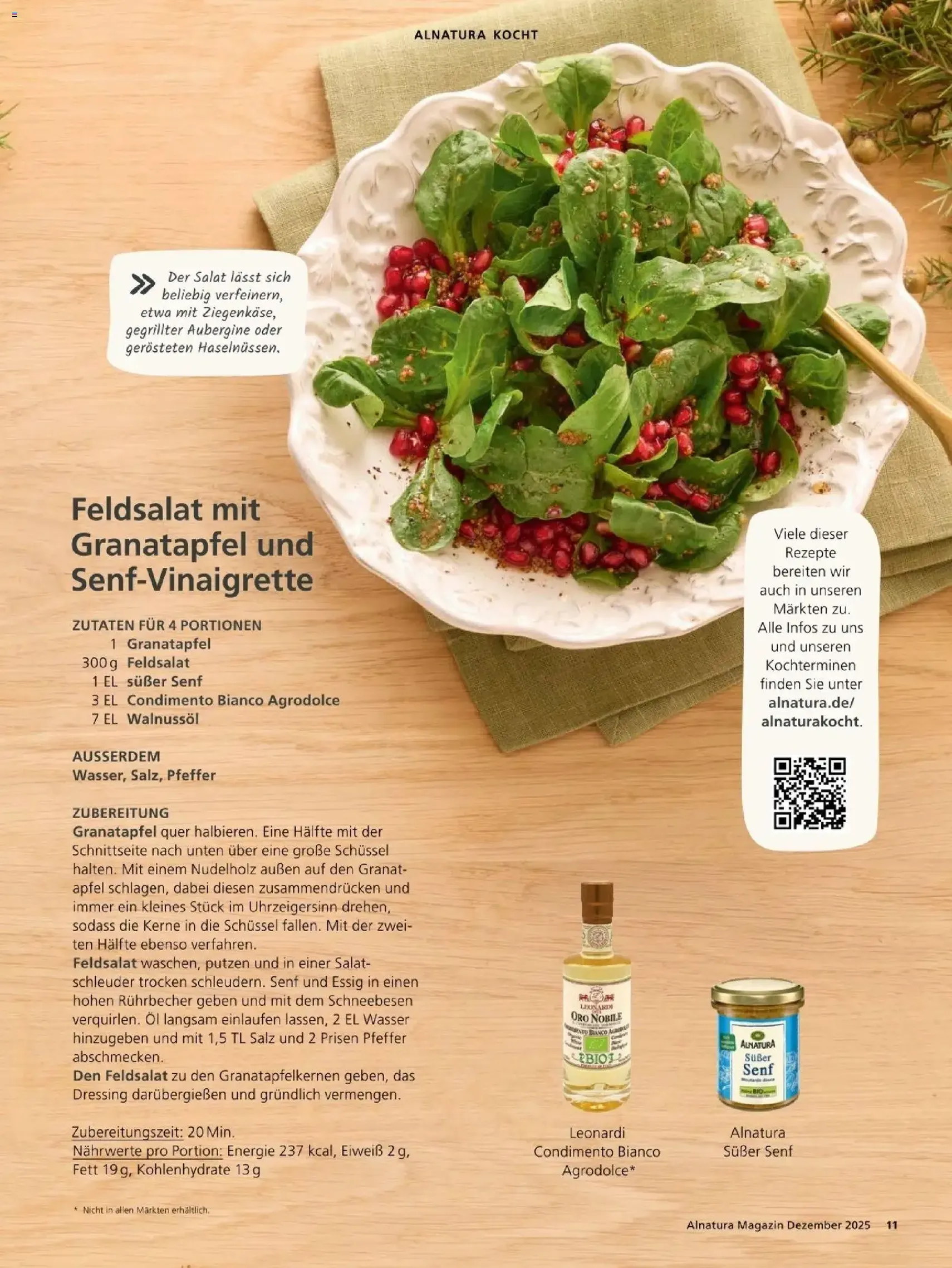 Alnatura Prospekt - Gültiger Prospekt ab 01.12.2025, Seite 11 von insgesamt 64