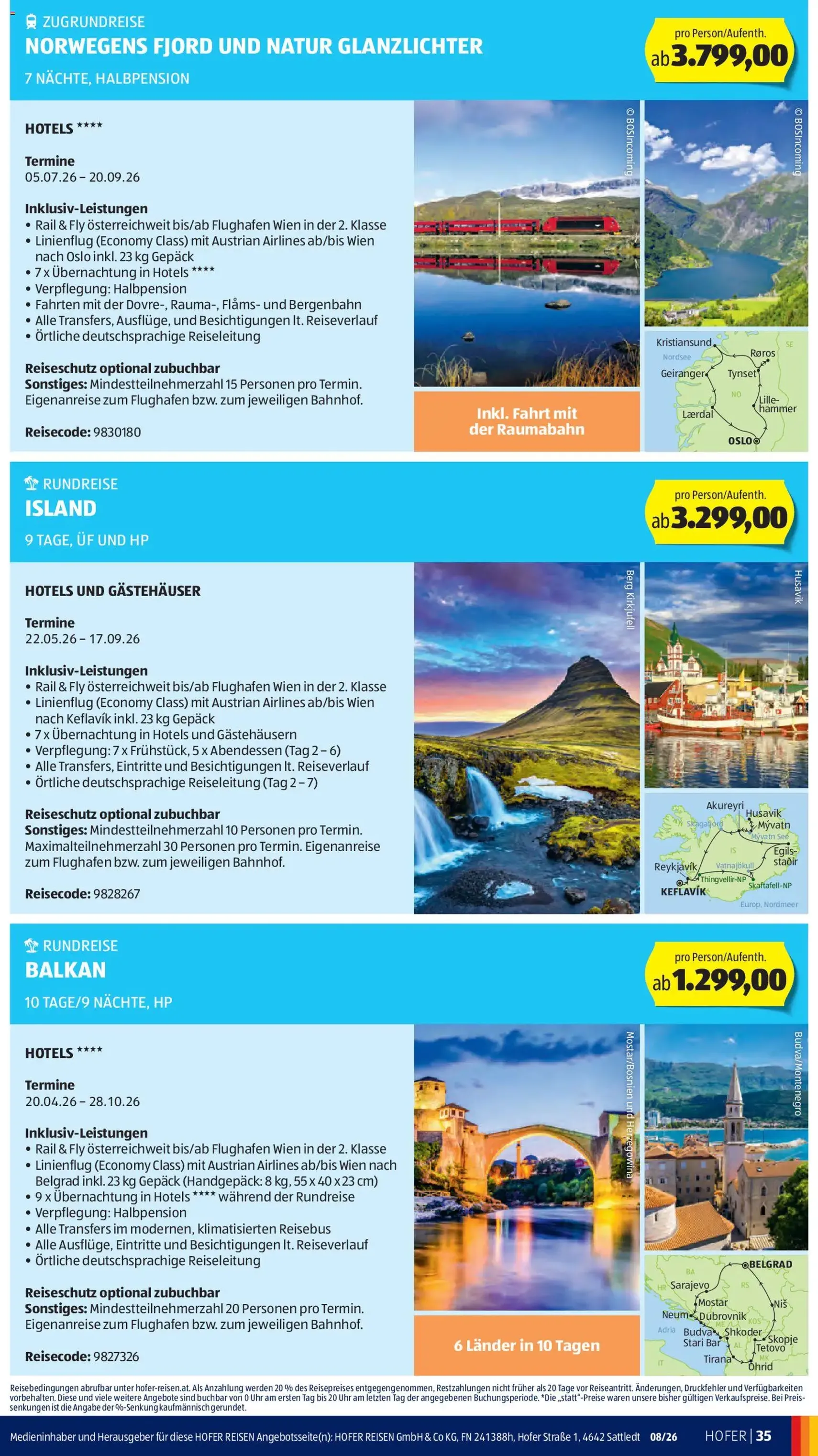 Hofer Flugblatt - Gültiger Prospekt ab 13.02.2026, Seite 39 von insgesamt 41
