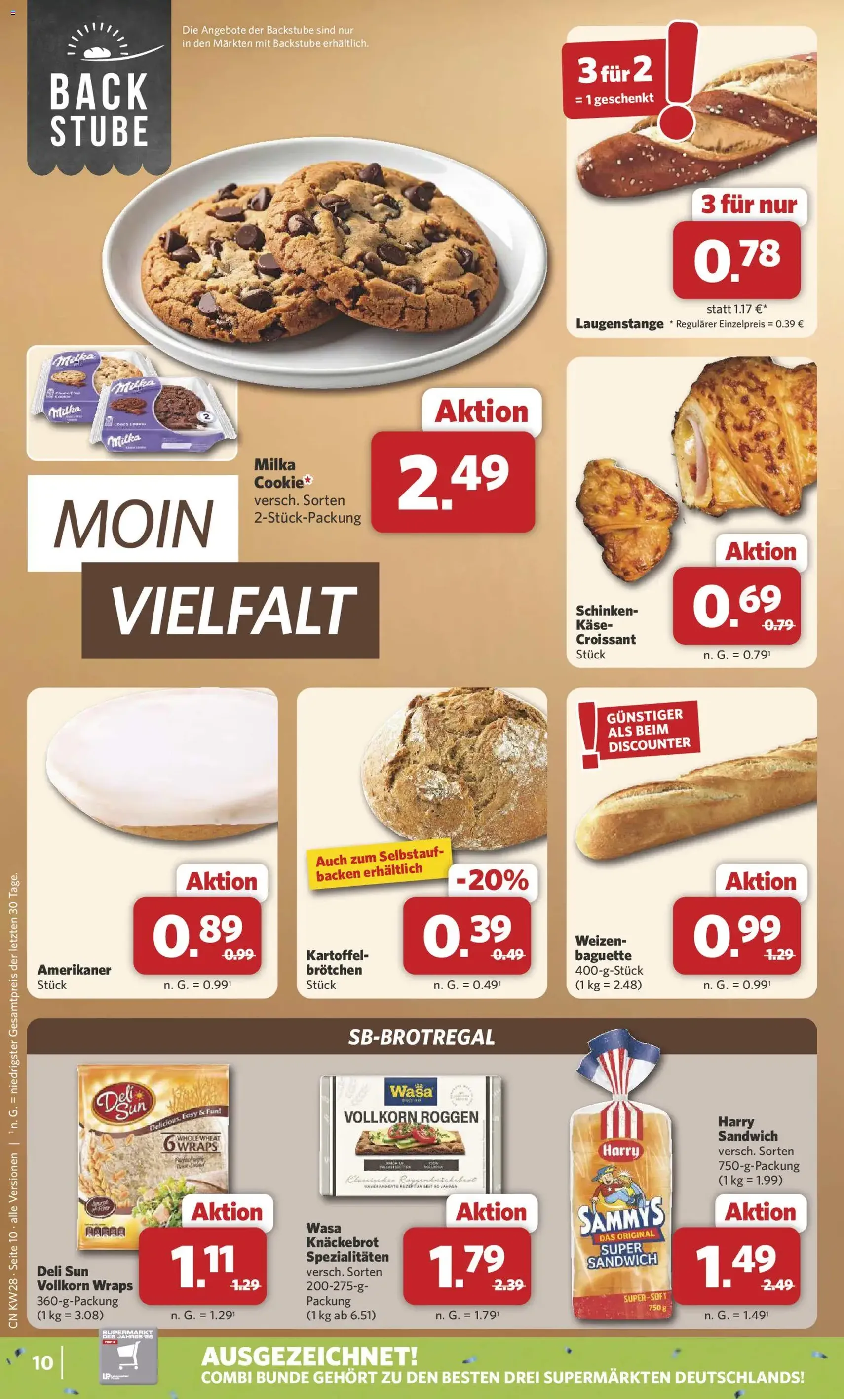 Combi Prospekt - Gültiger Prospekt ab 06.07.2026, Seite 10 von insgesamt 35