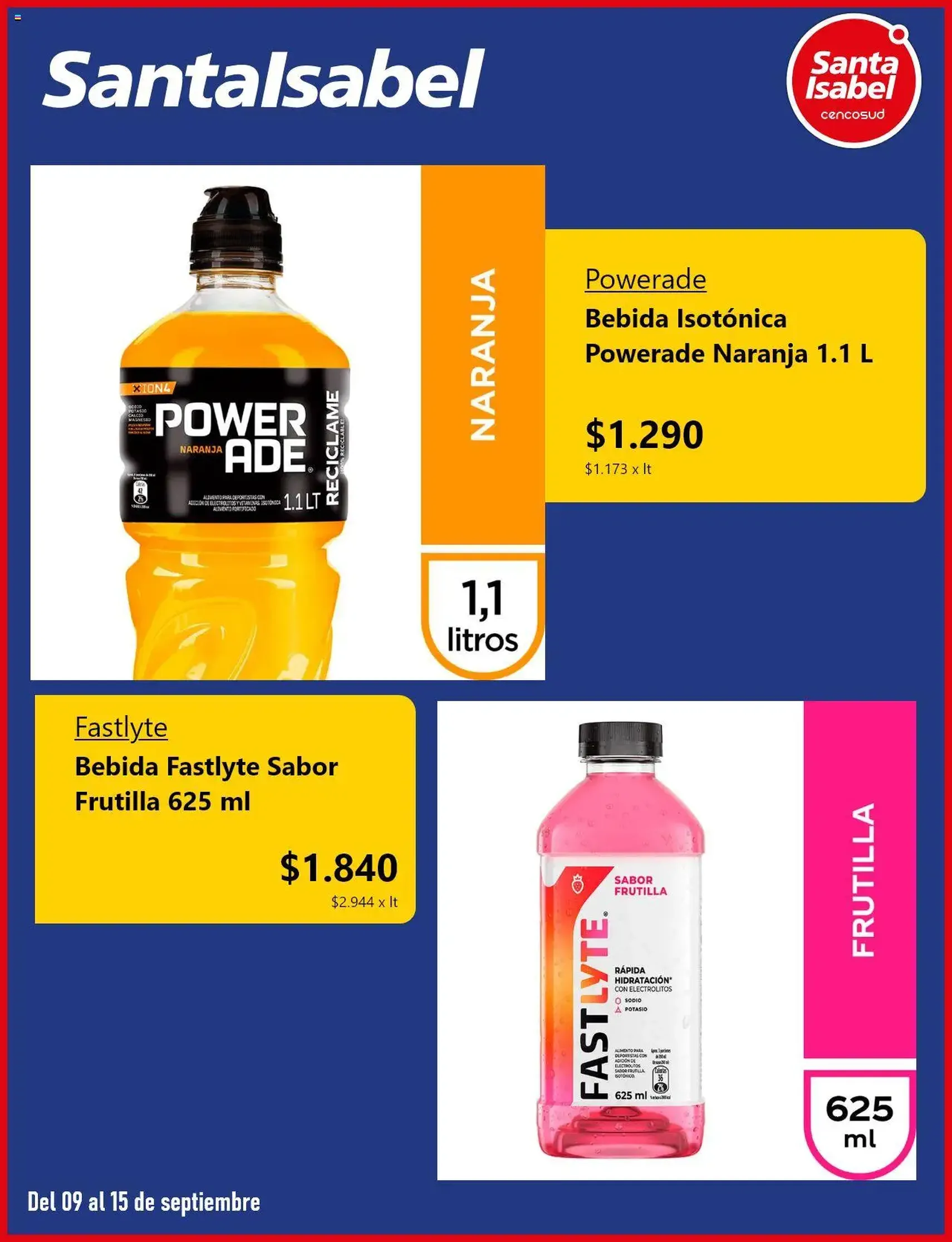 Santa Isabel ofertas - folleto válido desde 08.09.2025 página 5 de 5