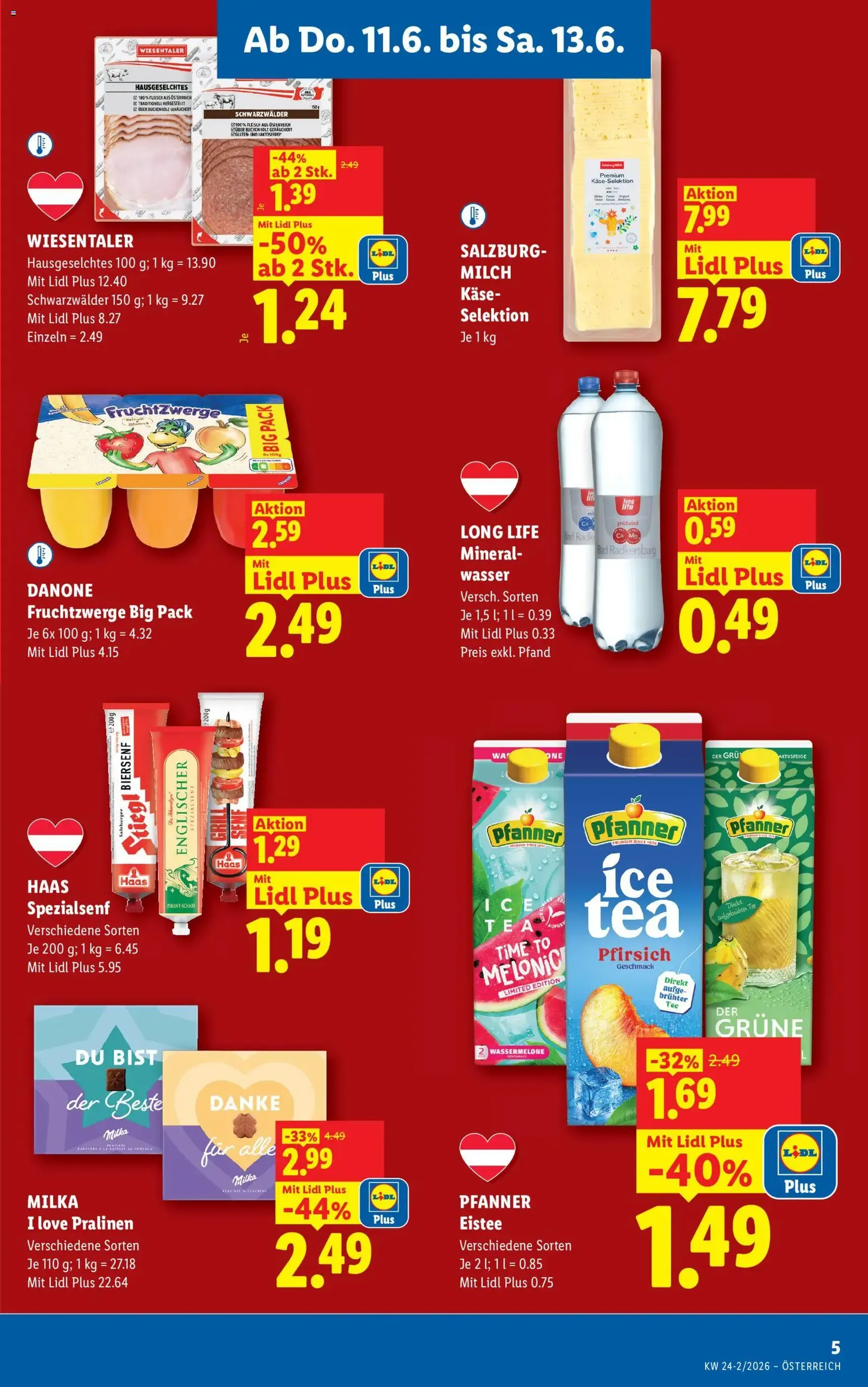 Lidl Flugblatt - Gültiger Prospekt ab 11.06.2026, Seite 5 von insgesamt 58