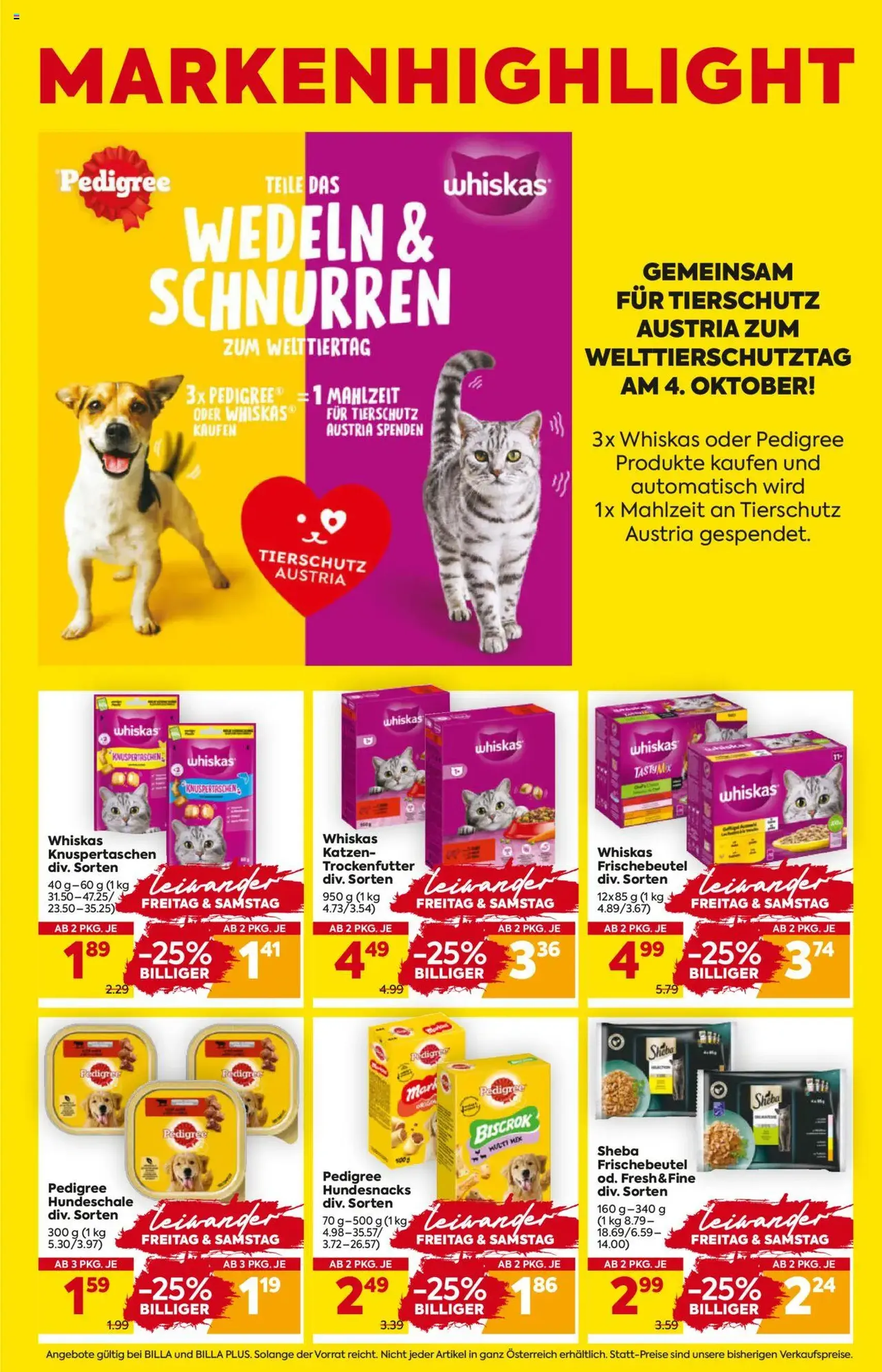 Billa Flugblatt - Gültiger Prospekt ab 02.10.2025, Seite 3 von insgesamt 16 Billa Flugblatt - Gültiger Prospekt ab 02.10.2025, Seite 3 von insgesamt 16