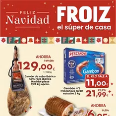 Vista previa del folleto Froiz folleto válido desde 18/12/2025