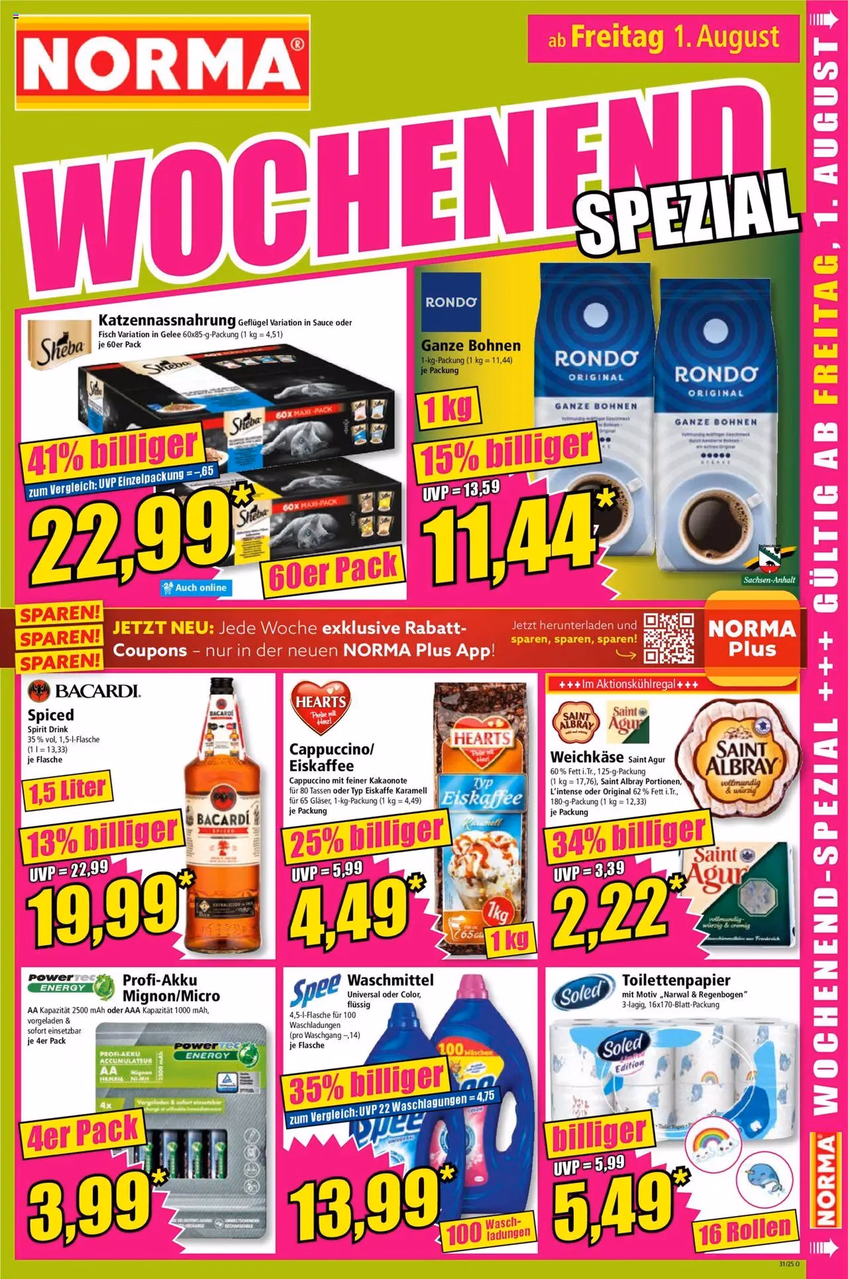 Norma Prospekt - Gültiger Prospekt ab 28.07.2025, Seite 15 von insgesamt 18 Norma Prospekt - Gültiger Prospekt ab 28.07.2025, Seite 15 von insgesamt 18