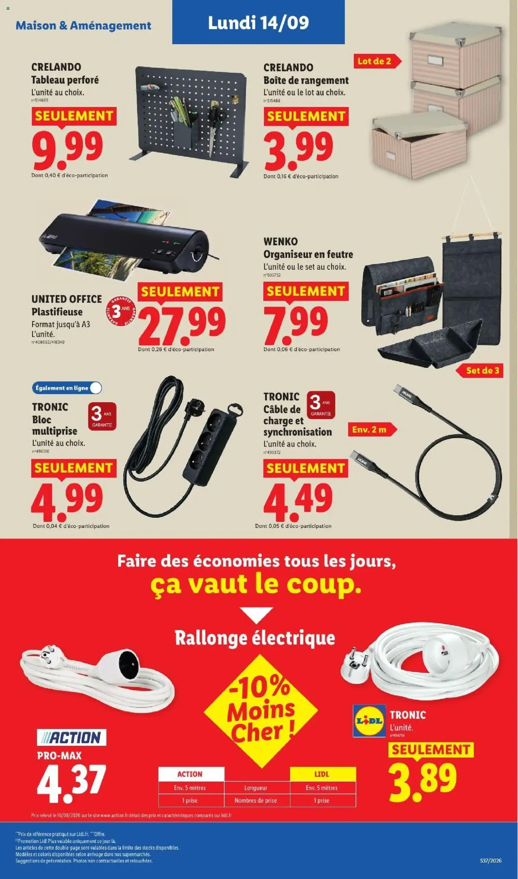 LIDL catalogue - brochure valable à partir du 10/09/2026, page 43 sur 54