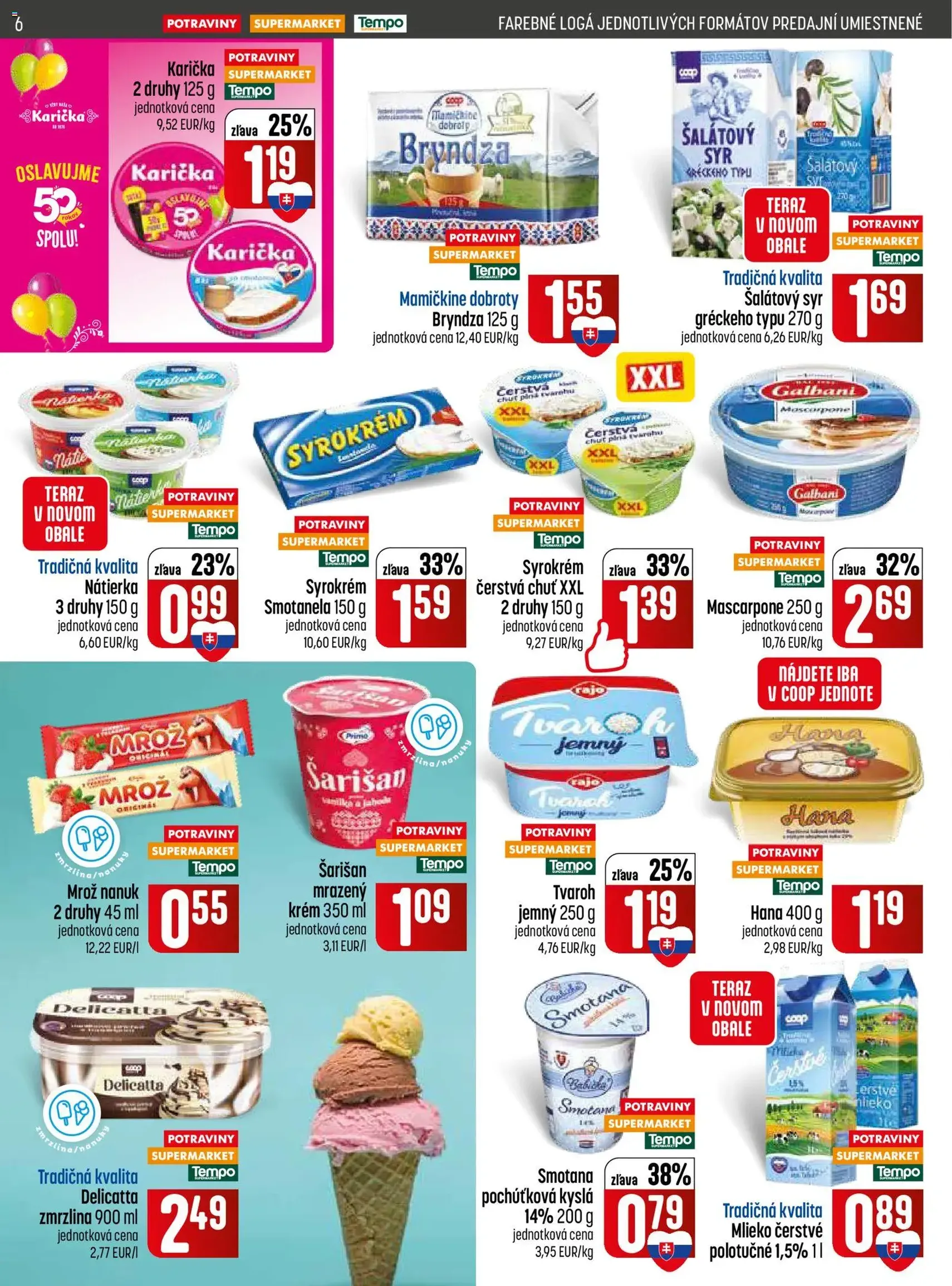 COOP Jednota leták - platný leták od 02.07.2026 strana 6 z 28