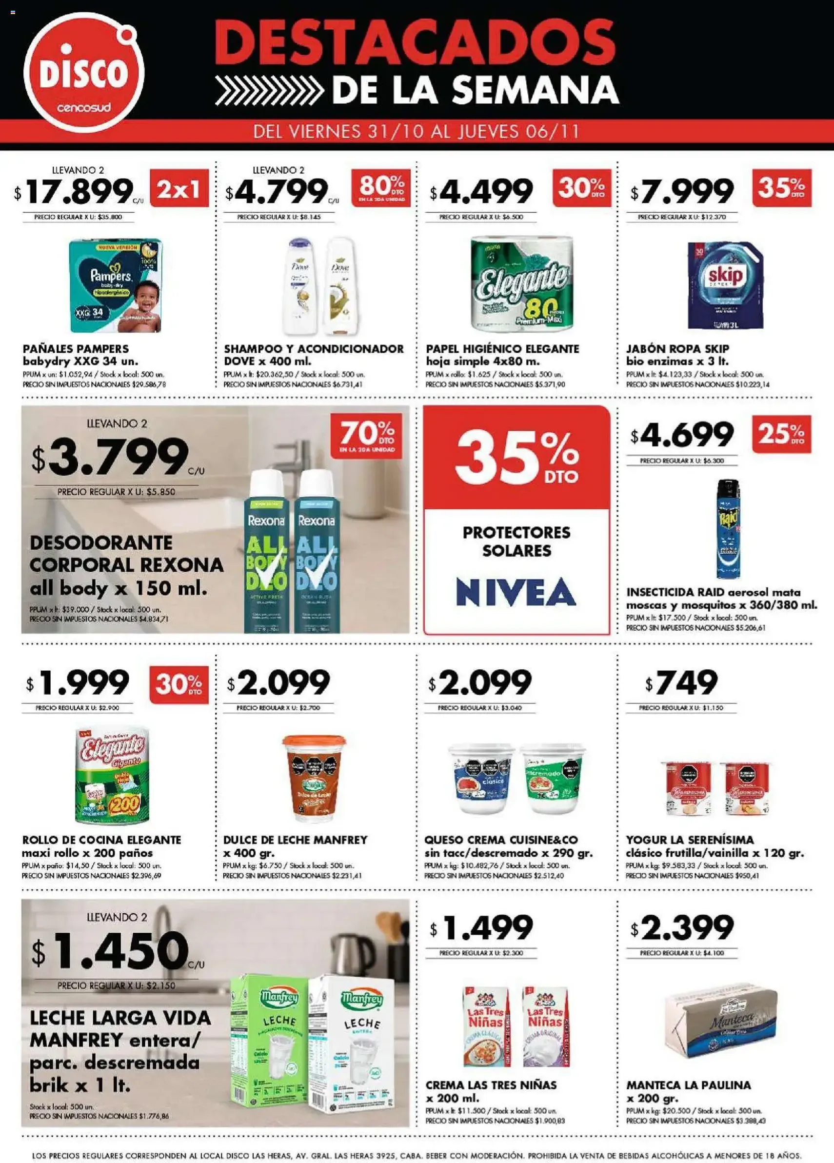 Disco - Destacados - Ofertas I Nacional - folleto válido desde 02/11/2025 página 2 de 2