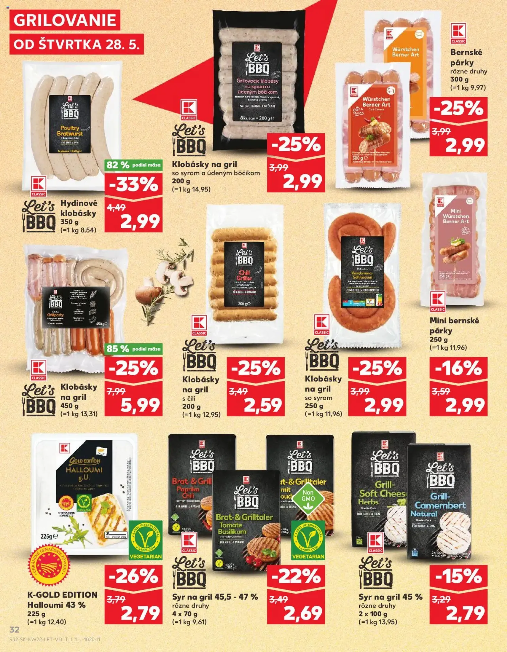 Kaufland SK akciós újság - 2026.05.28. érvényes szórólap 32 oldal 72 oldalból