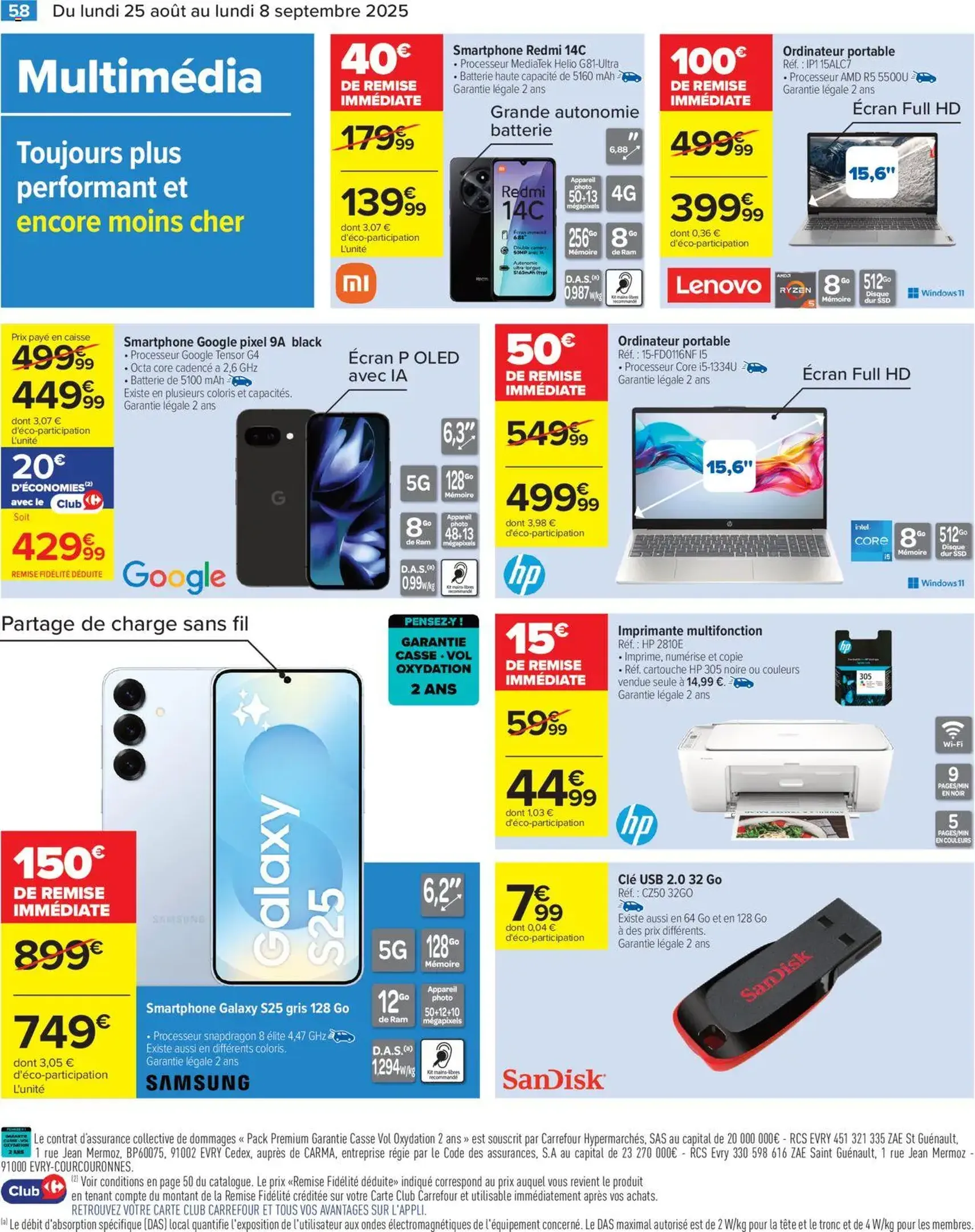 Carrefour catalogue semaine 35 - brochure valable à partir du 25/08/2025, page 60 sur 72 Carrefour catalogue semaine 35 - brochure valable à partir du 25/08/2025, page 60 sur 72