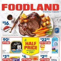 Foodland catalogue - Flyer preview valid from 29/07/2026