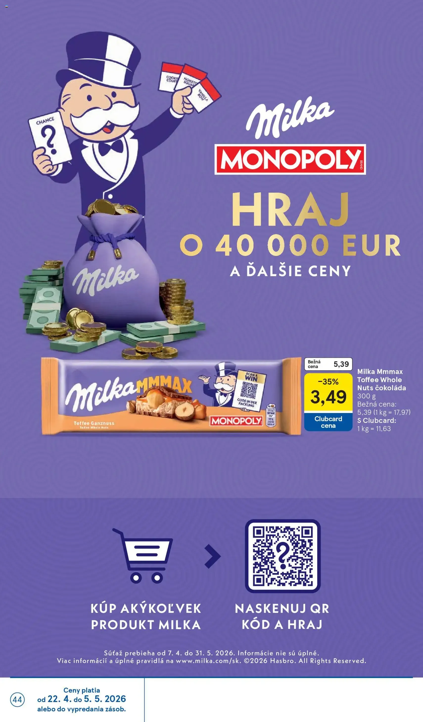 Tesco Hypermarket - leták - platný leták od 22.04.2026 strana 44 z 45
