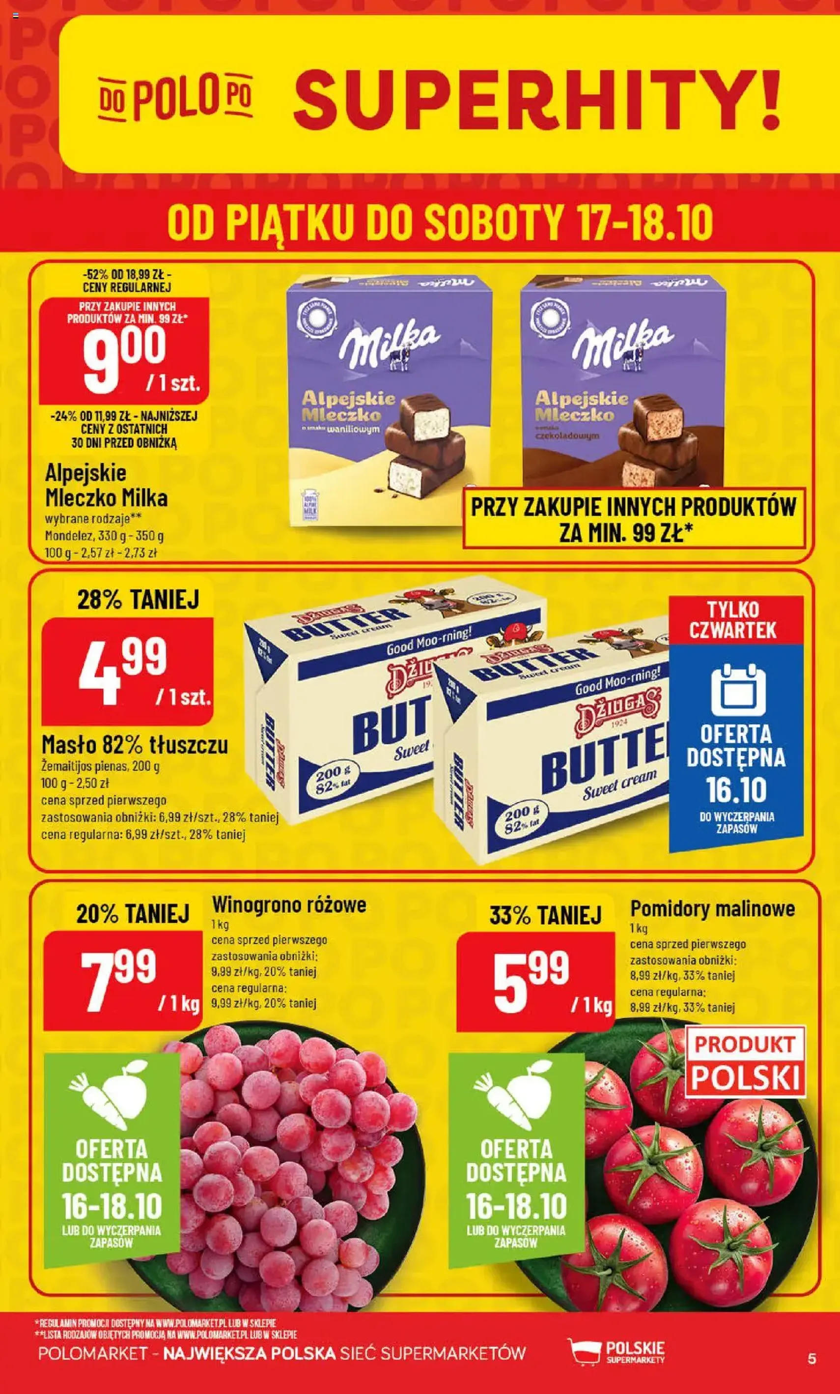 POLOmarket Gazetka - ważny gazetka od 15.10.2025 strona 5 z 74 POLOmarket Gazetka - ważny gazetka od 15.10.2025 strona 5 z 74