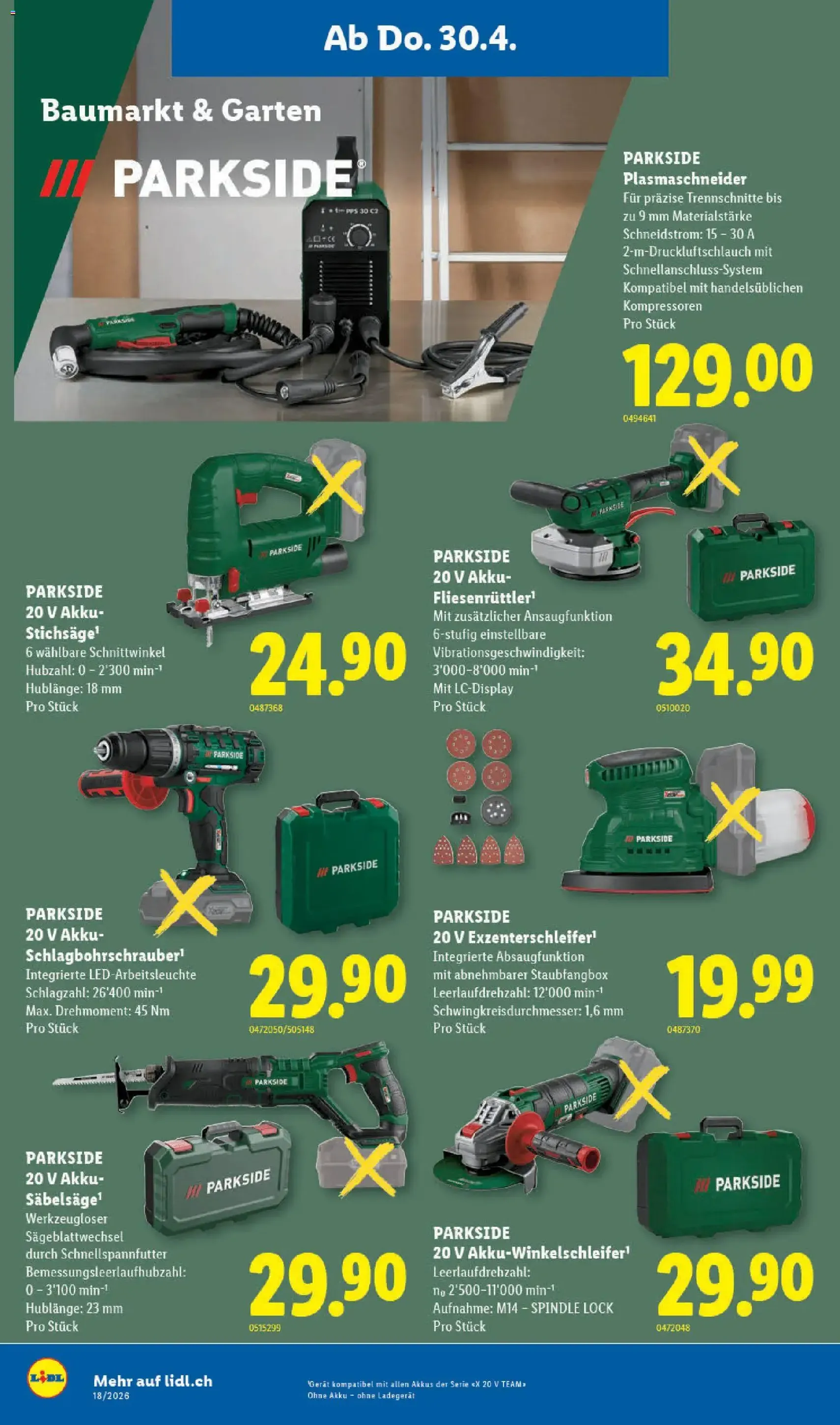 Lidl aktionen - Gültiger Prospekt ab 30.04.2026, Seite 20 von insgesamt 34