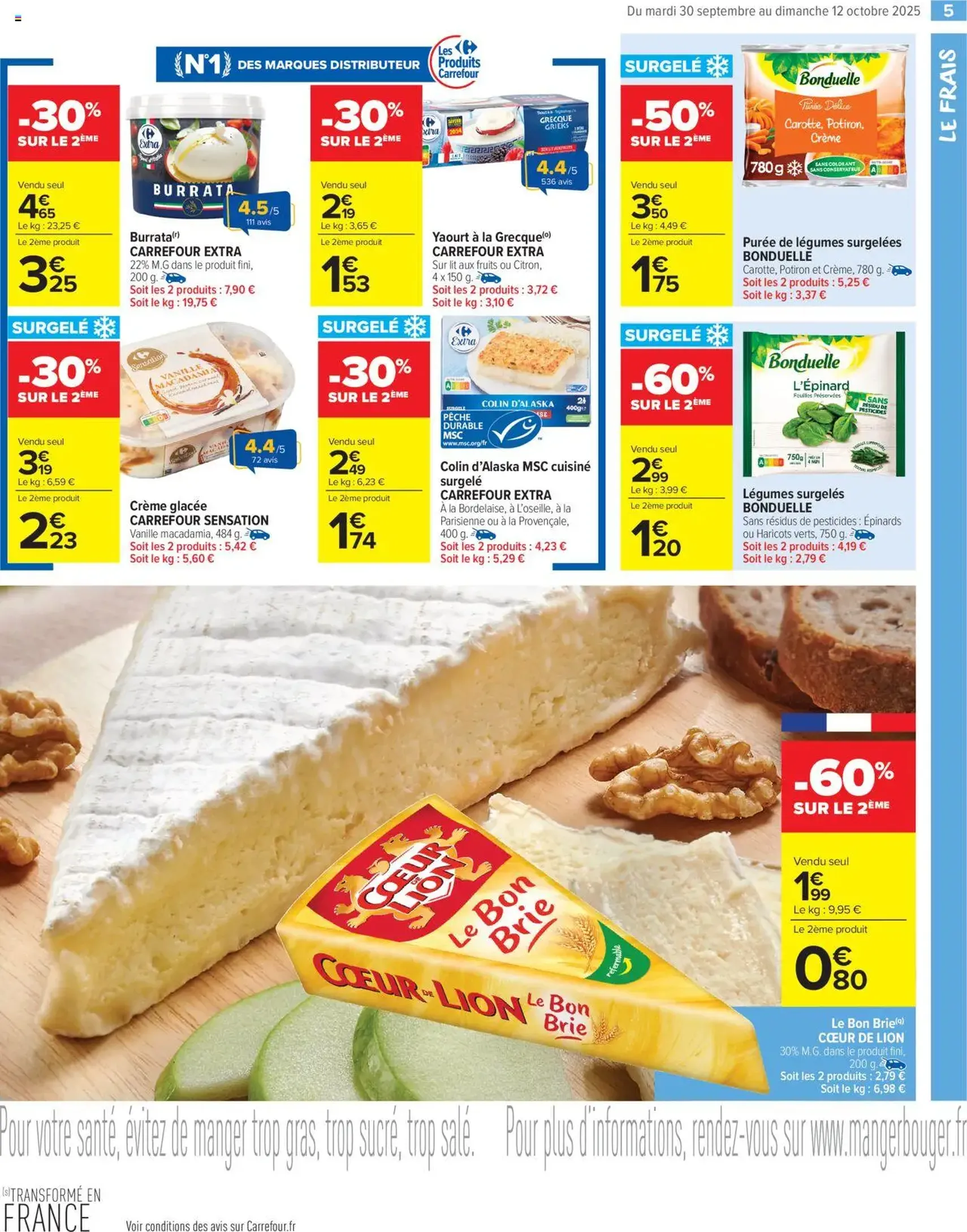 Carrefour Market catalogue semaine 40 - brochure valable à partir du 30/09/2025, page 7 sur 16
