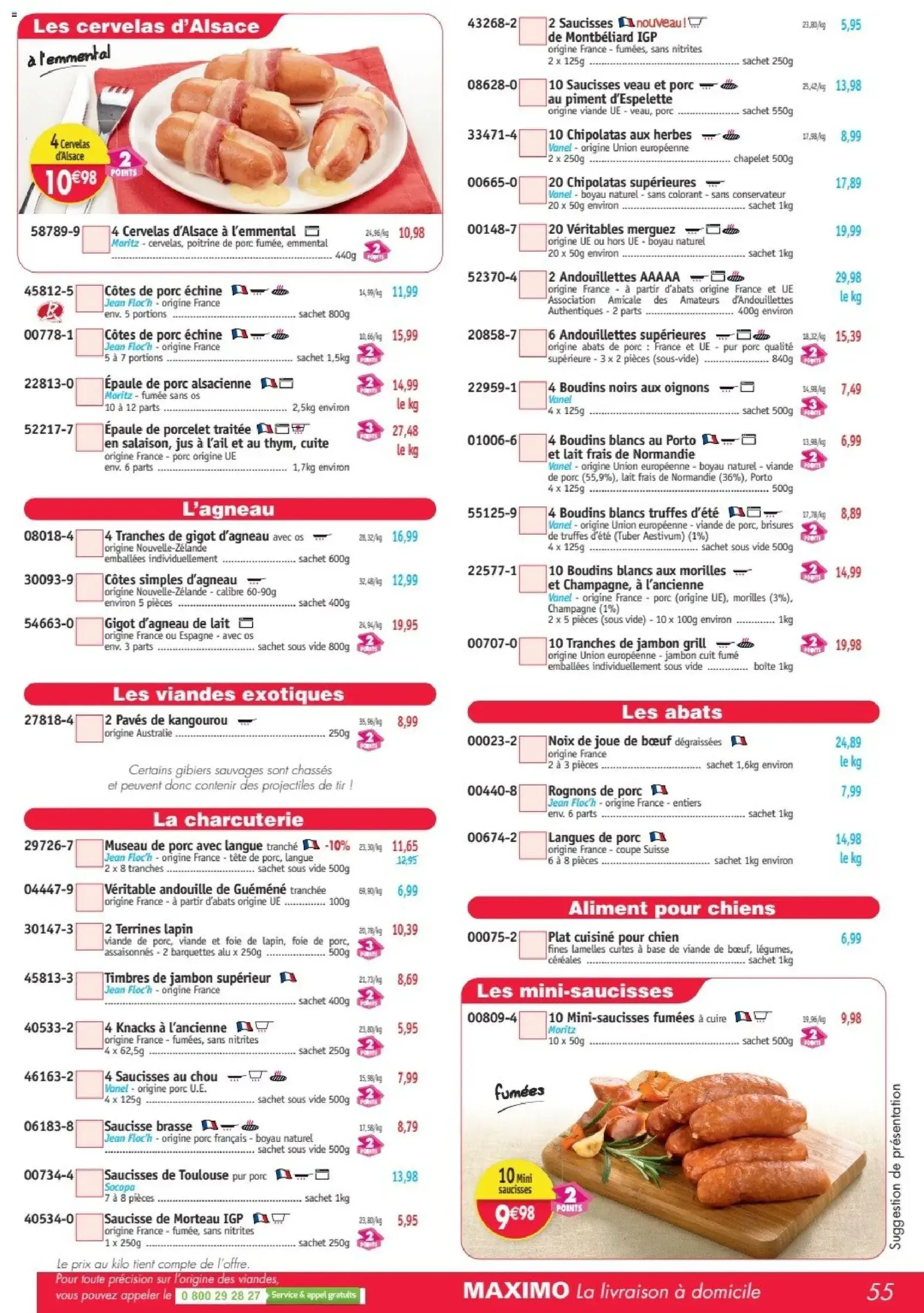 Maximo catalogue - brochure valable à partir du 27/10/2025, page 55 sur 72 Maximo catalogue - brochure valable à partir du 27/10/2025, page 55 sur 72