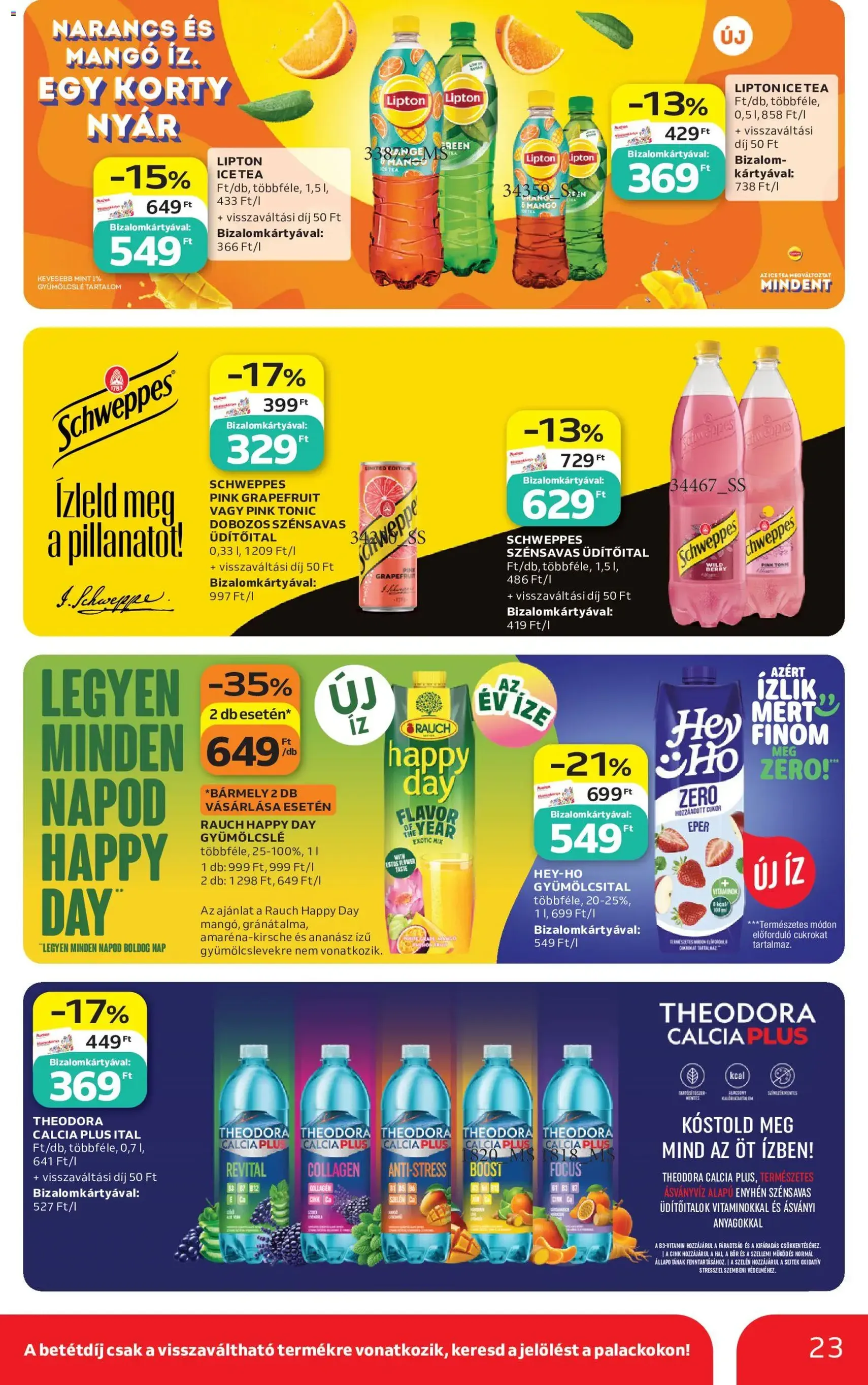 Auchan akciós újság - 2026.06.18. érvényes szórólap 23 oldal 40 oldalból
