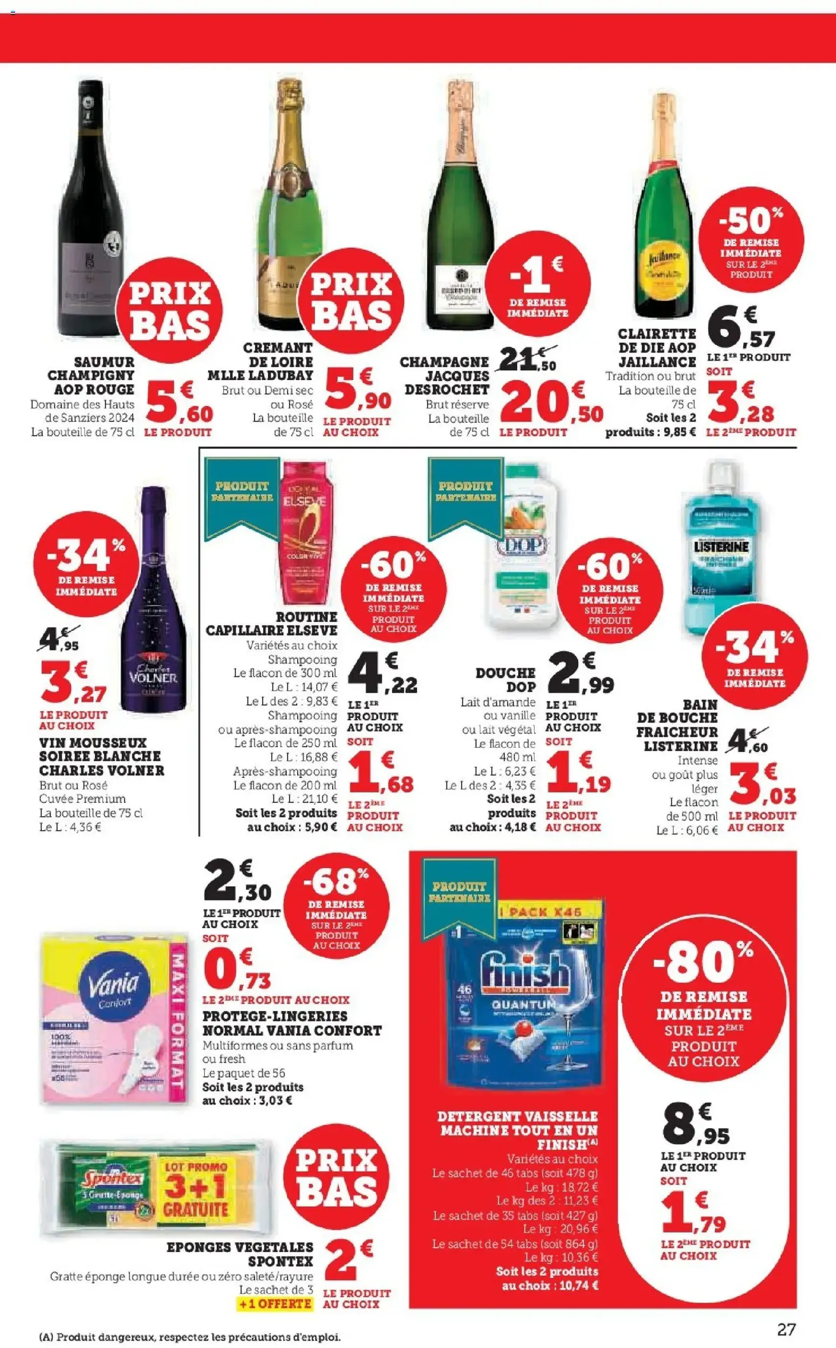 Super U - Les prix bas de la semaine - brochure valable à partir du 02/12/2025, page 27 sur 40