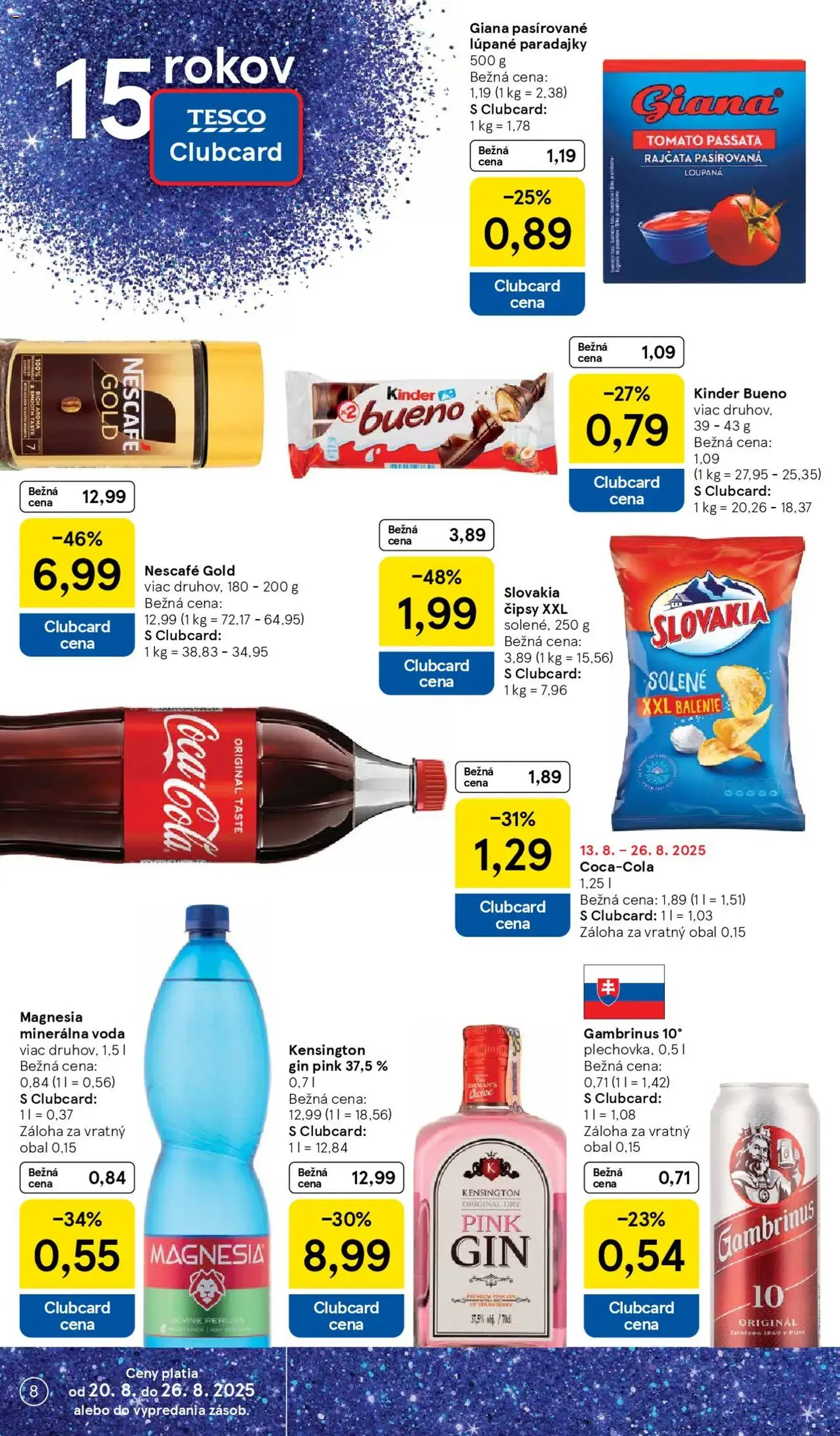 Tesco Hypermarket - leták - platný leták od 20.08.2025 strana 8 z 38