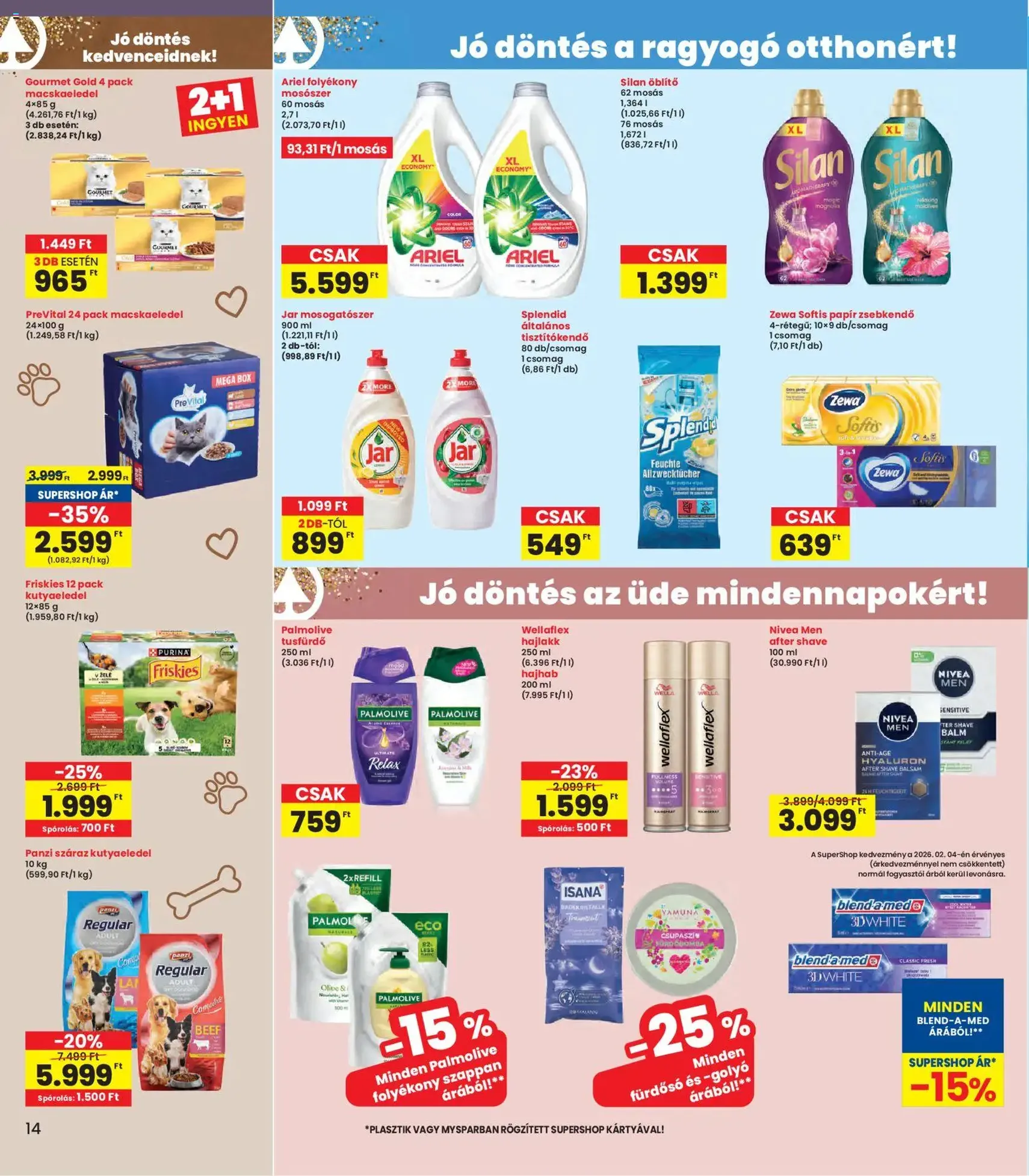 Interspar Akciós újság - 2026.02.05. érvényes szórólap 14 oldal 20 oldalból