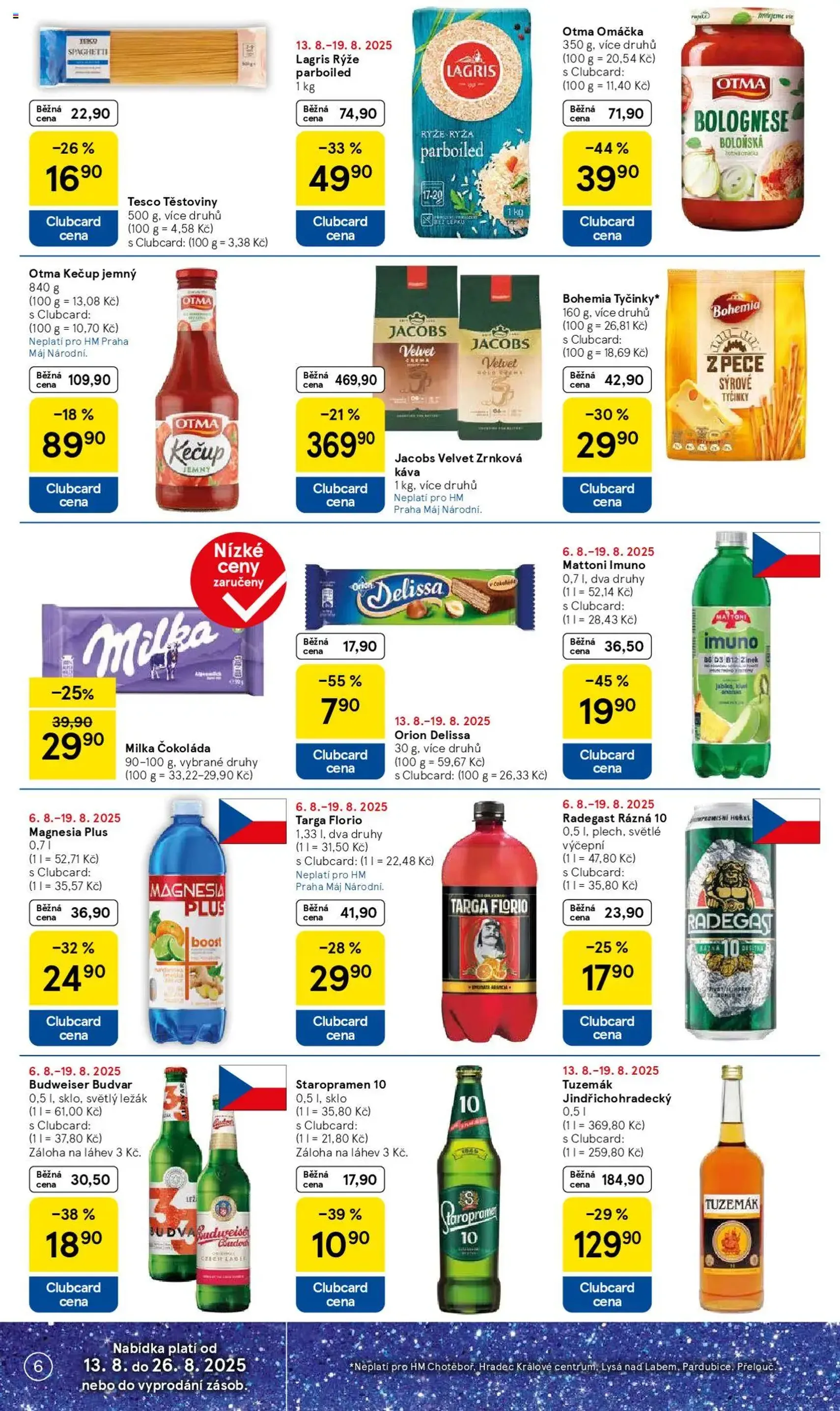 Tesco leták - Hypermarket - platný leták od 13.08.2025 strana 6 z 36 Tesco leták - Hypermarket - platný leták od 13.08.2025 strana 6 z 36
