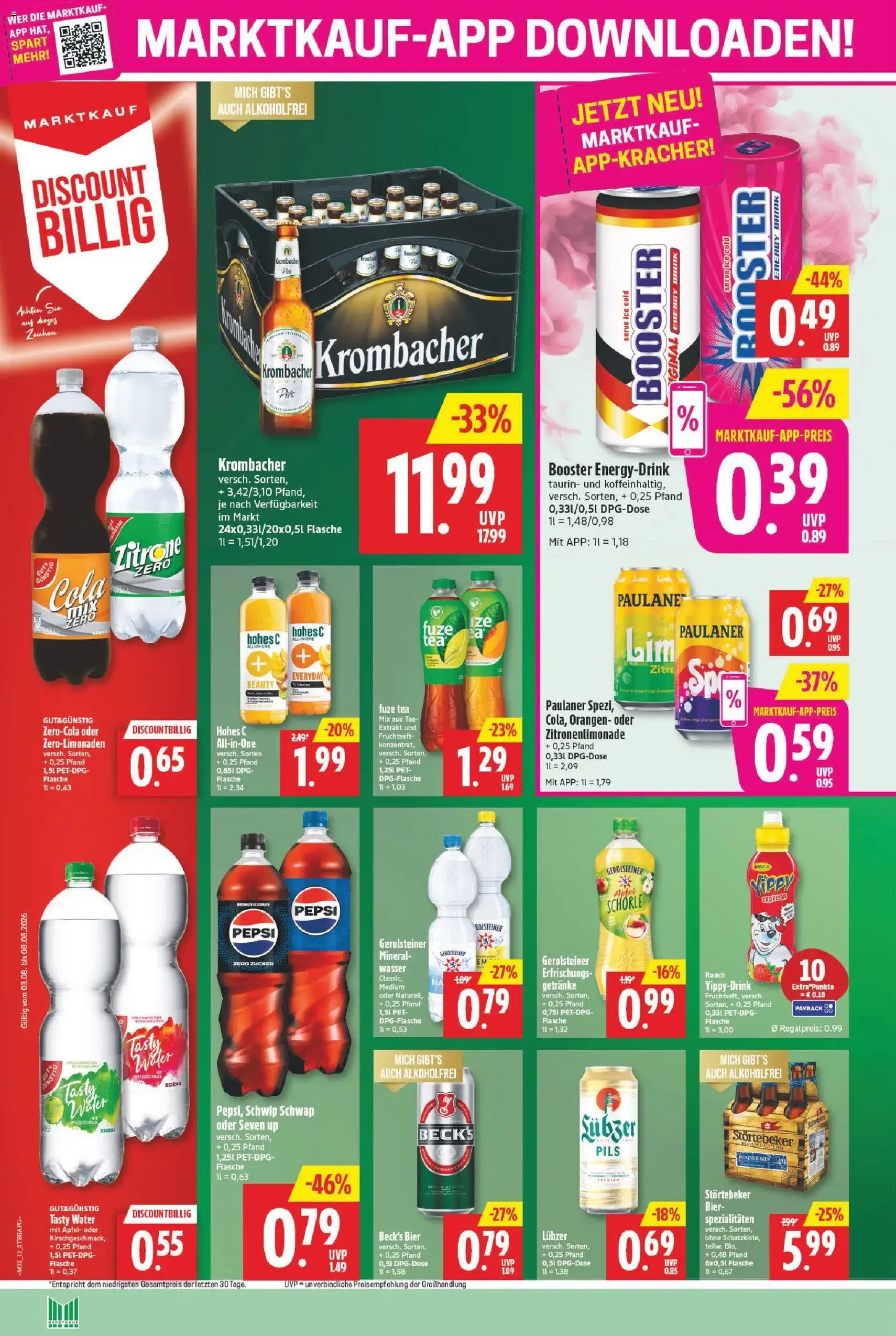 Marktkauf Prospekt - Gültiger Prospekt ab 03.08.2026, Seite 12 von insgesamt 32