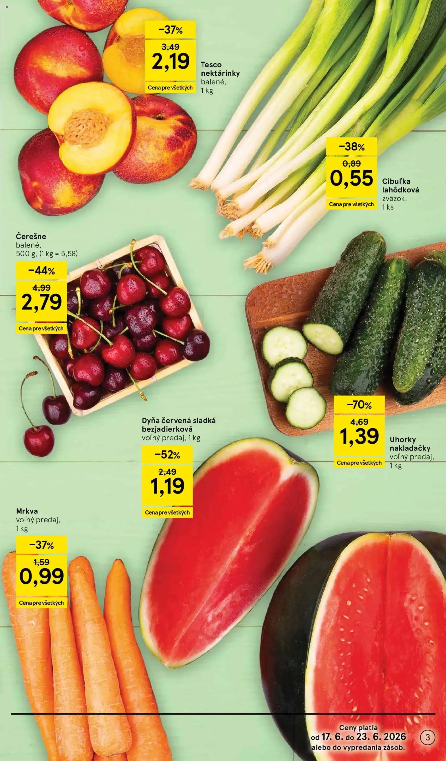 Tesco Hypermarket - leták - platný leták od 17.06.2026 strana 3 z 58